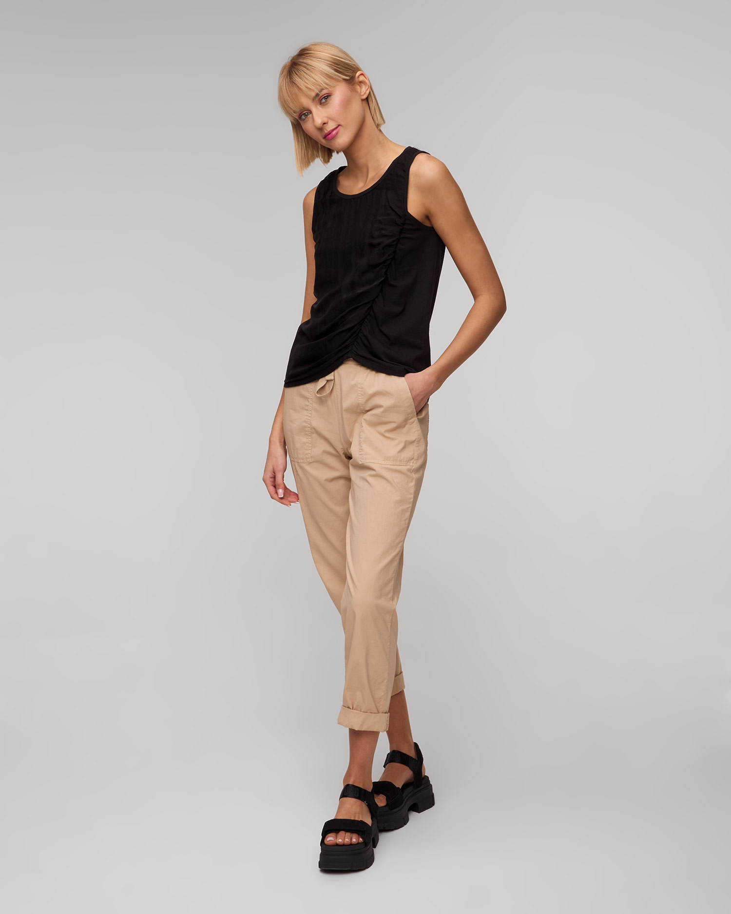 Top noir pour femmes Deha