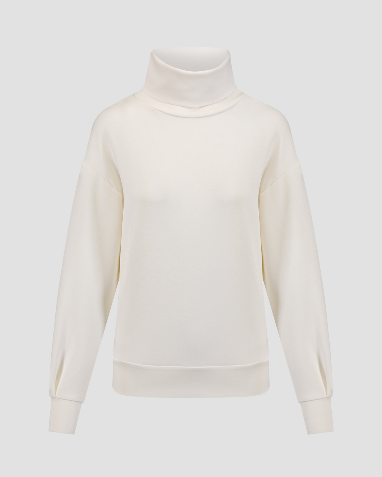 Deha Damen-Sweatshirt aus Modal in Weiß