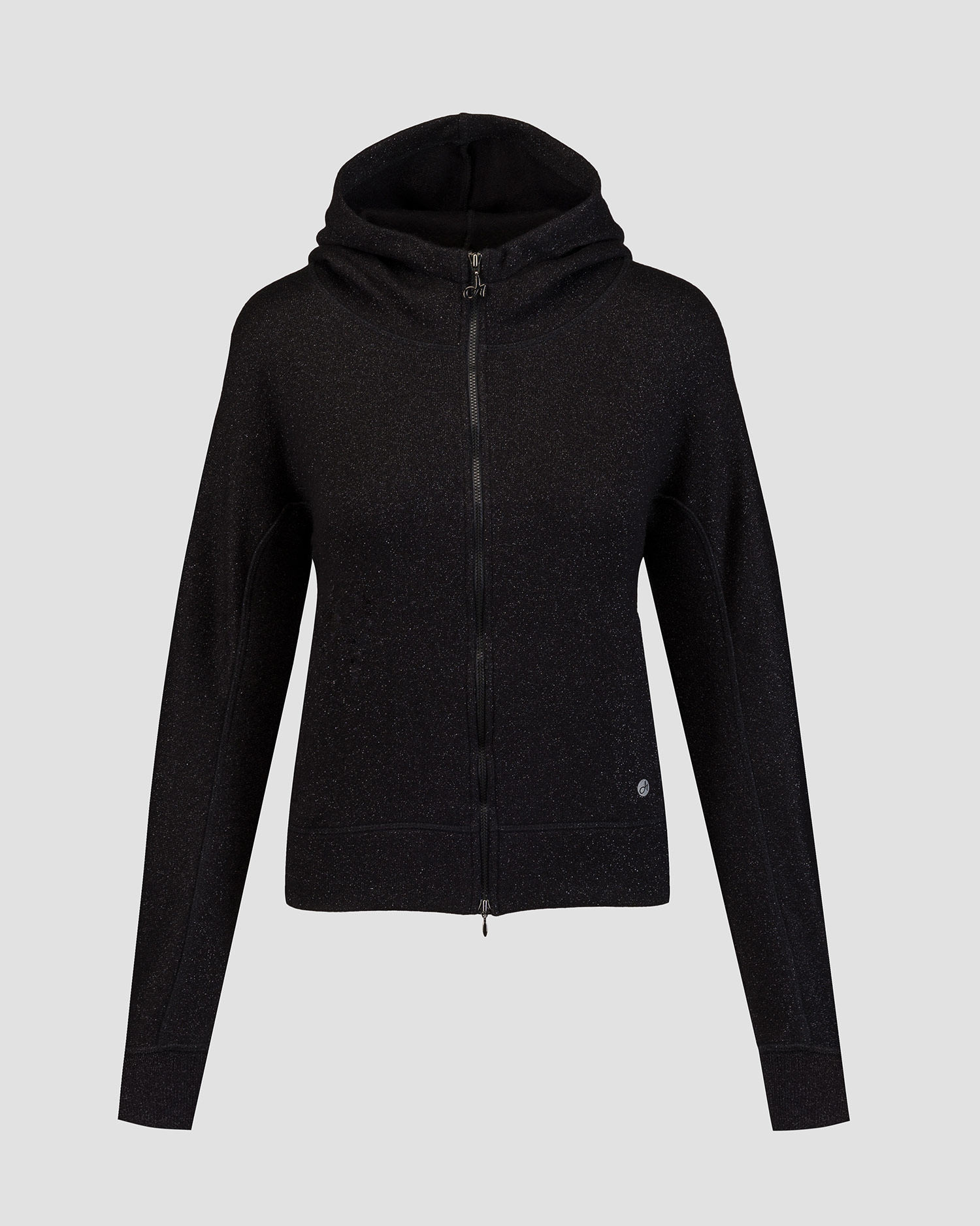 Deha Gestricktes Damen-Sweatshirt in Schwarz