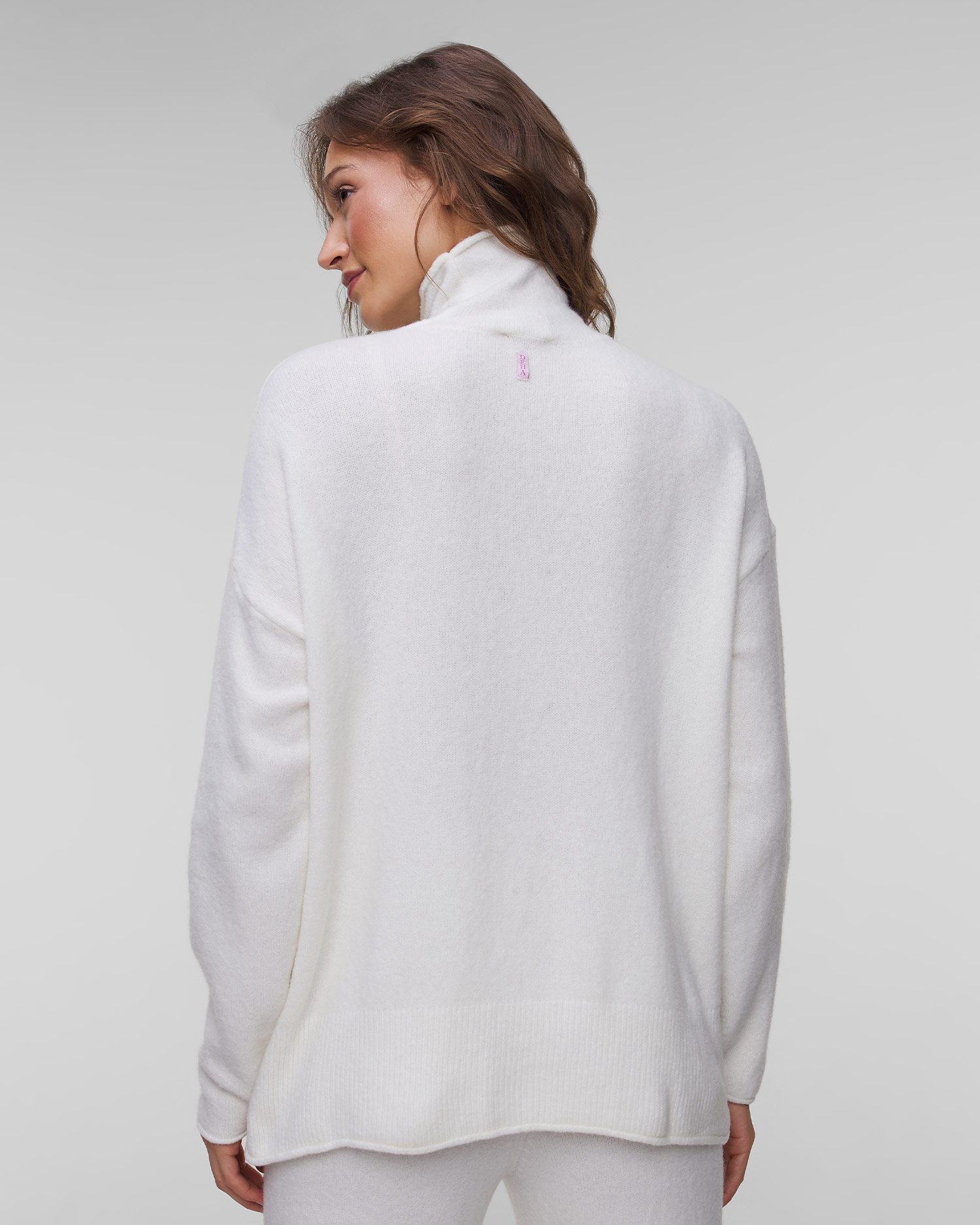 Deha Rollkragenpullover für Damen in Weiß