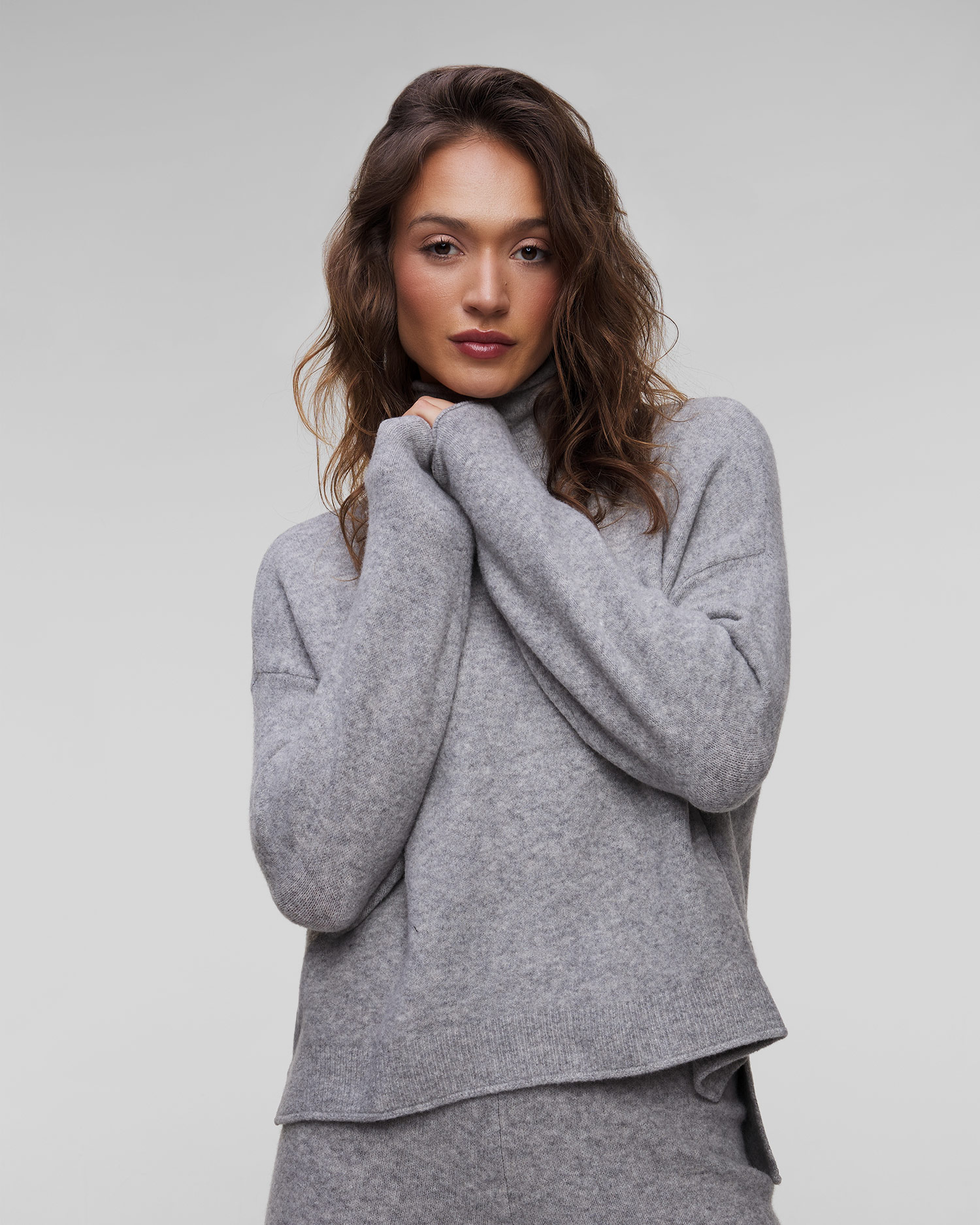 Dolcevita grigio da donna Deha