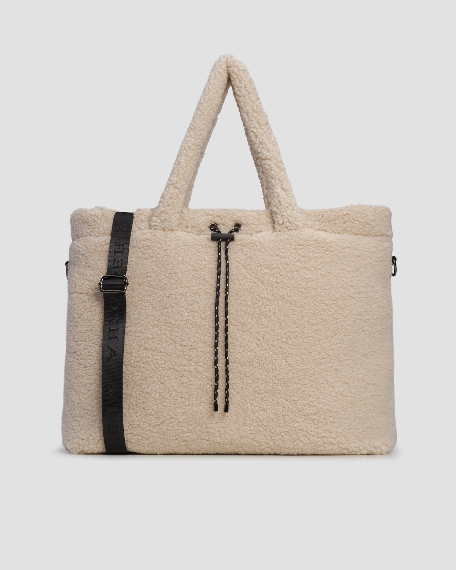 Women’s plush bag Deha beige