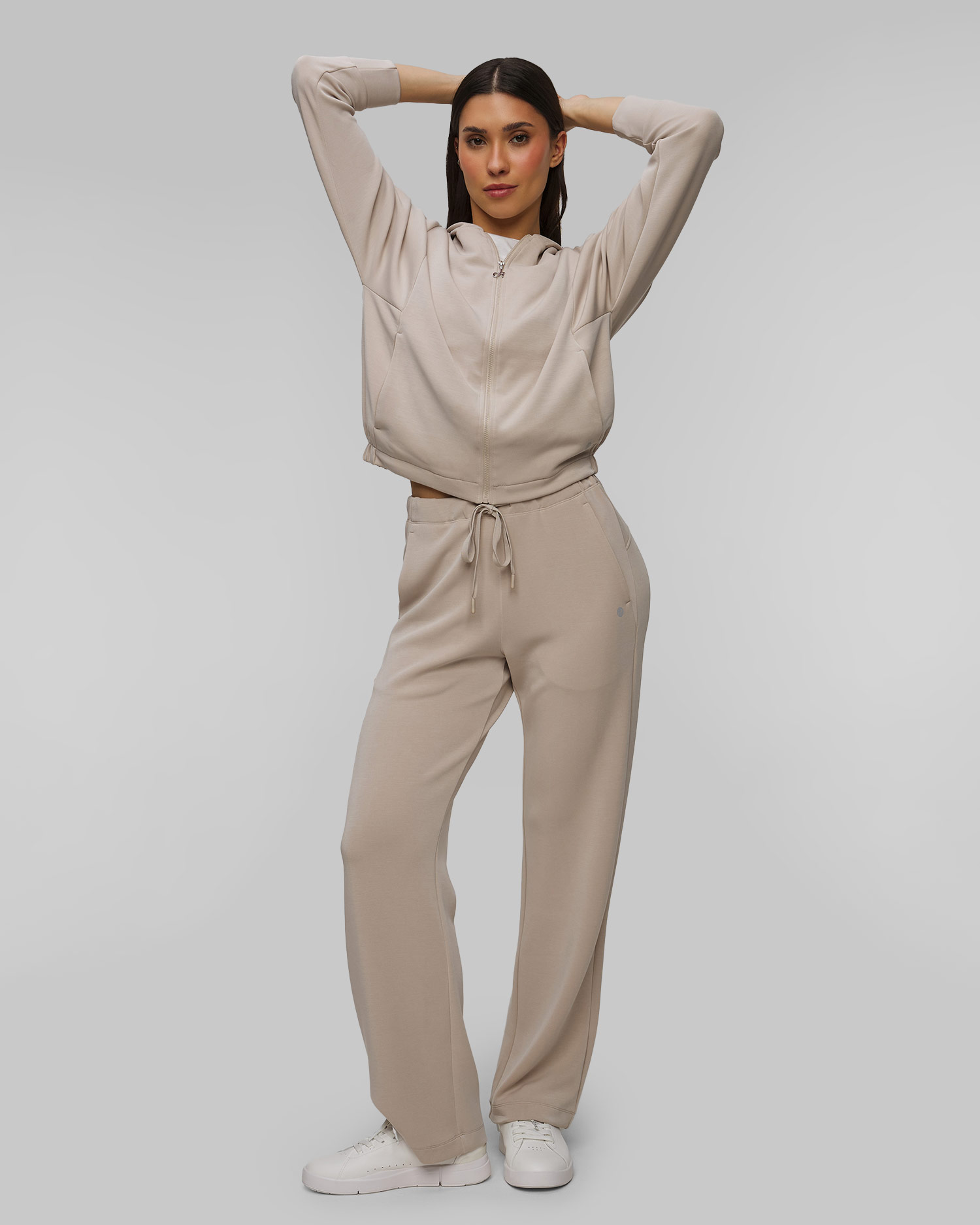 Deha Damen-Sweatshirt aus Modal in Beige