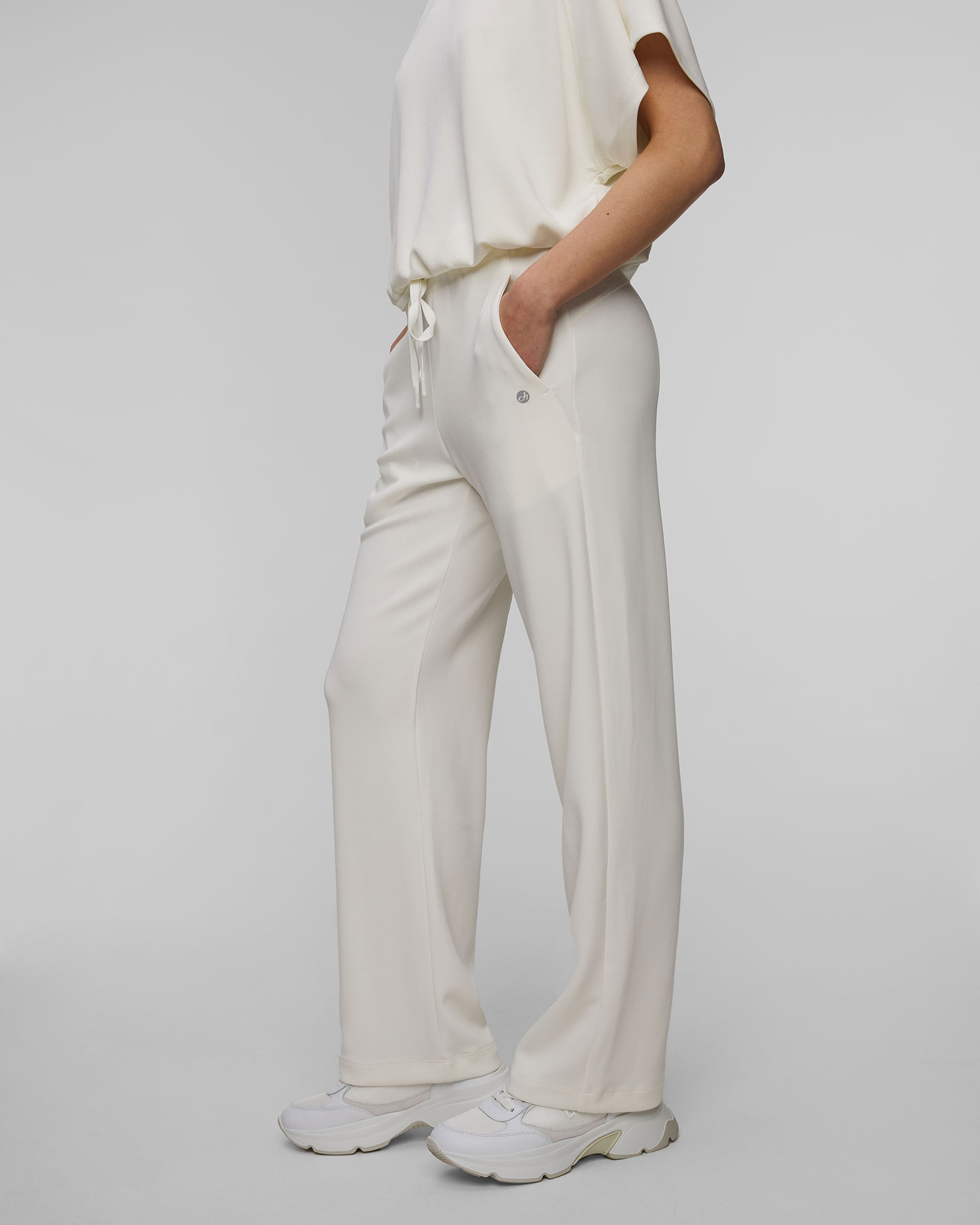 Deha Damen-Jogginghose aus Modal in Weiß