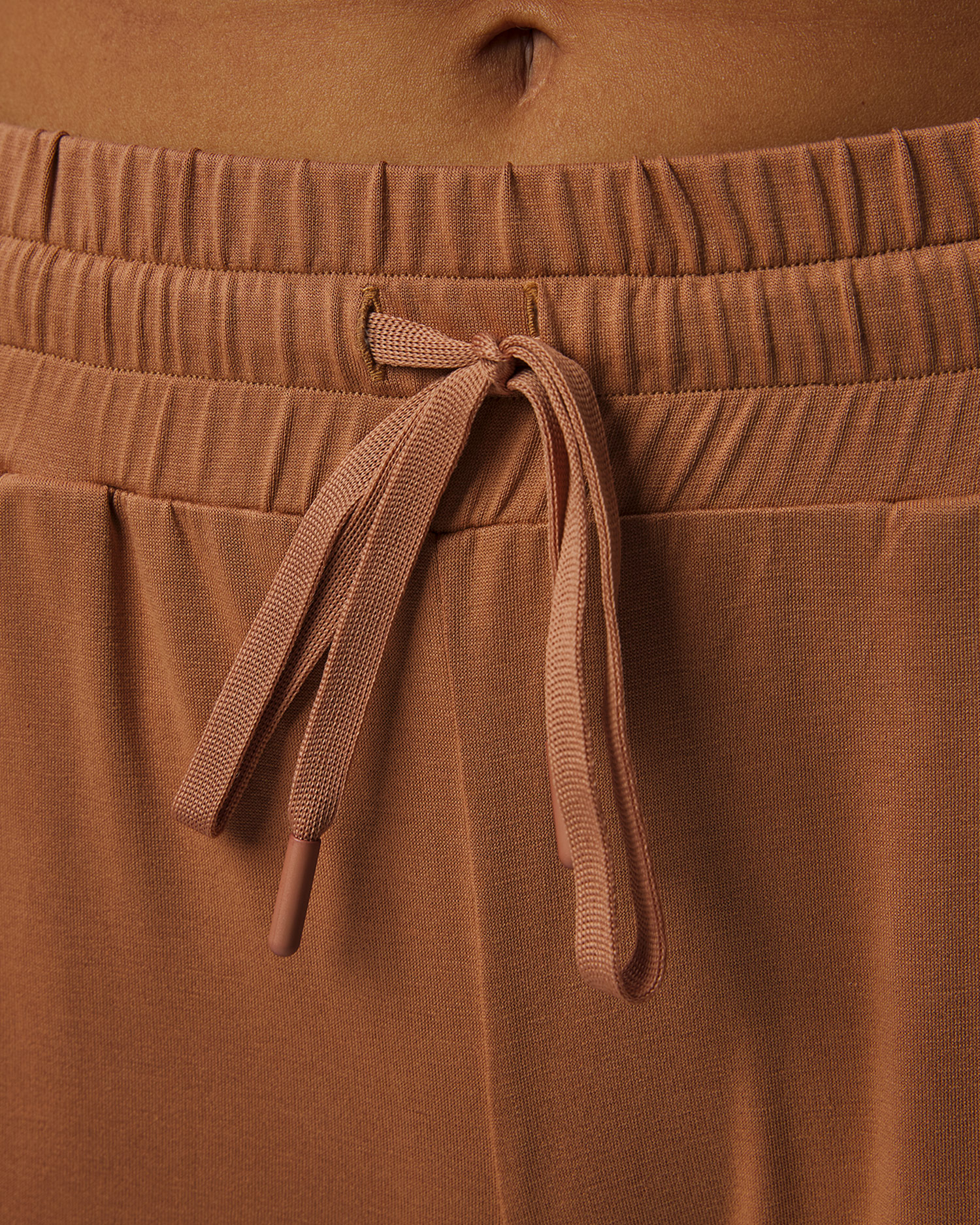 Pantalon de survêtement en modal marron pour femmes Deha