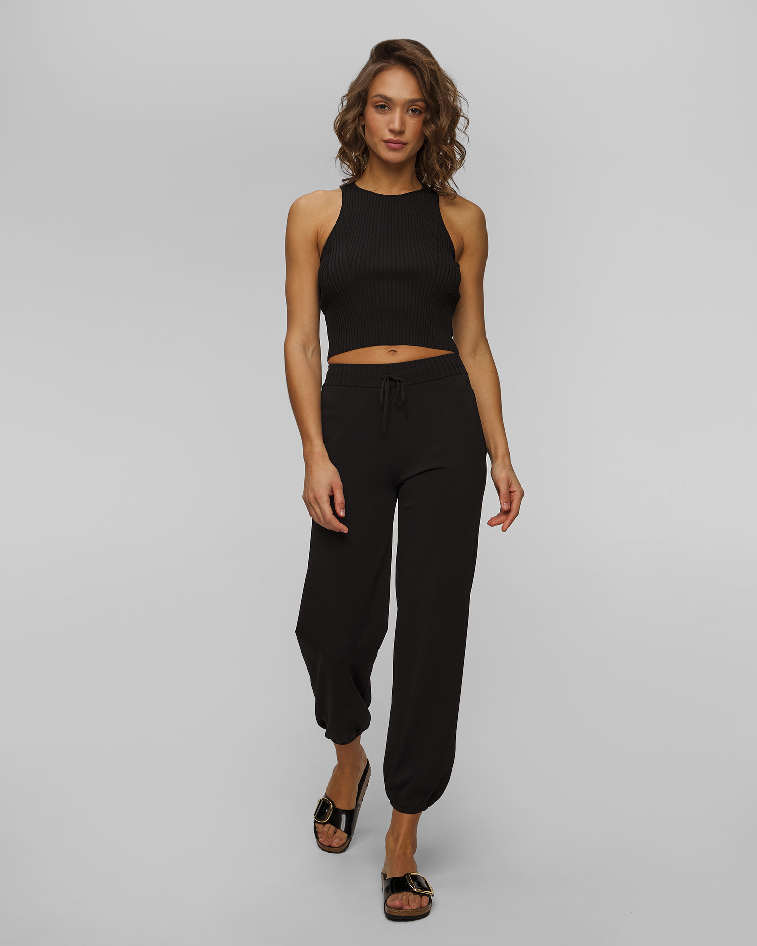 Pantalon en rayonne pour femmes Deha
