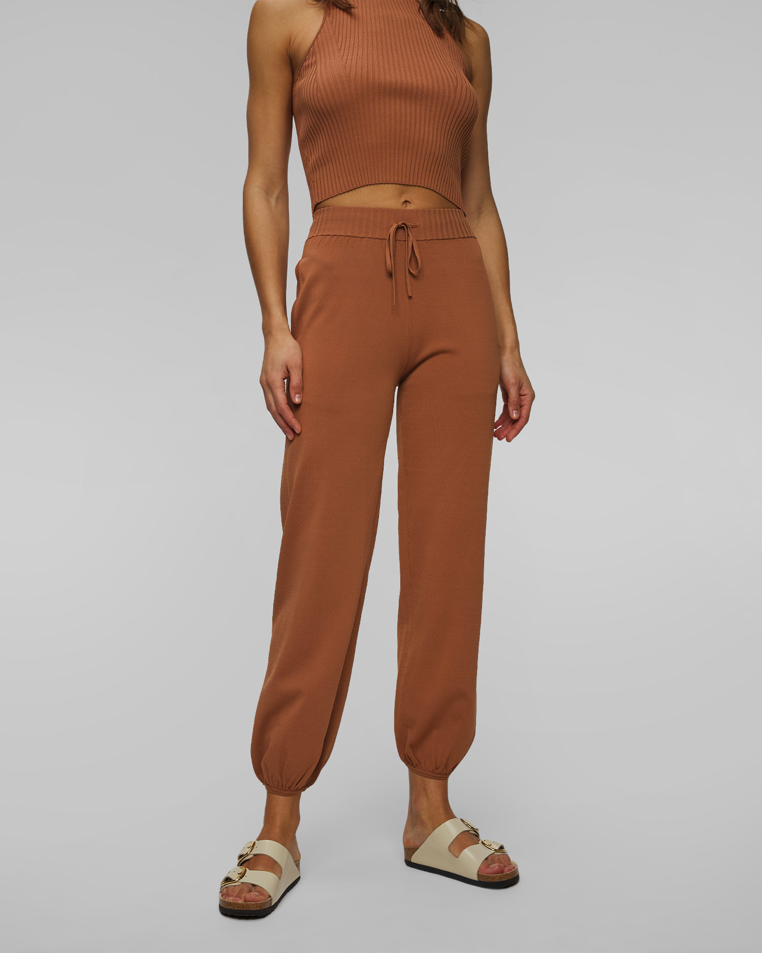 Pantalon en rayonne pour femmes Deha