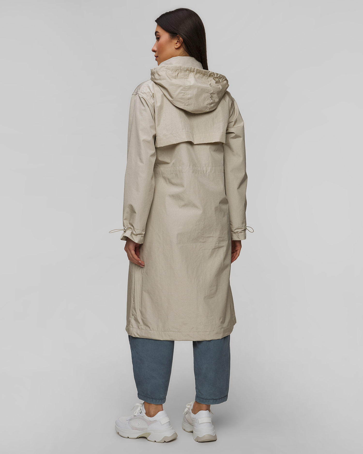 Parka beige pour femmes Deha
