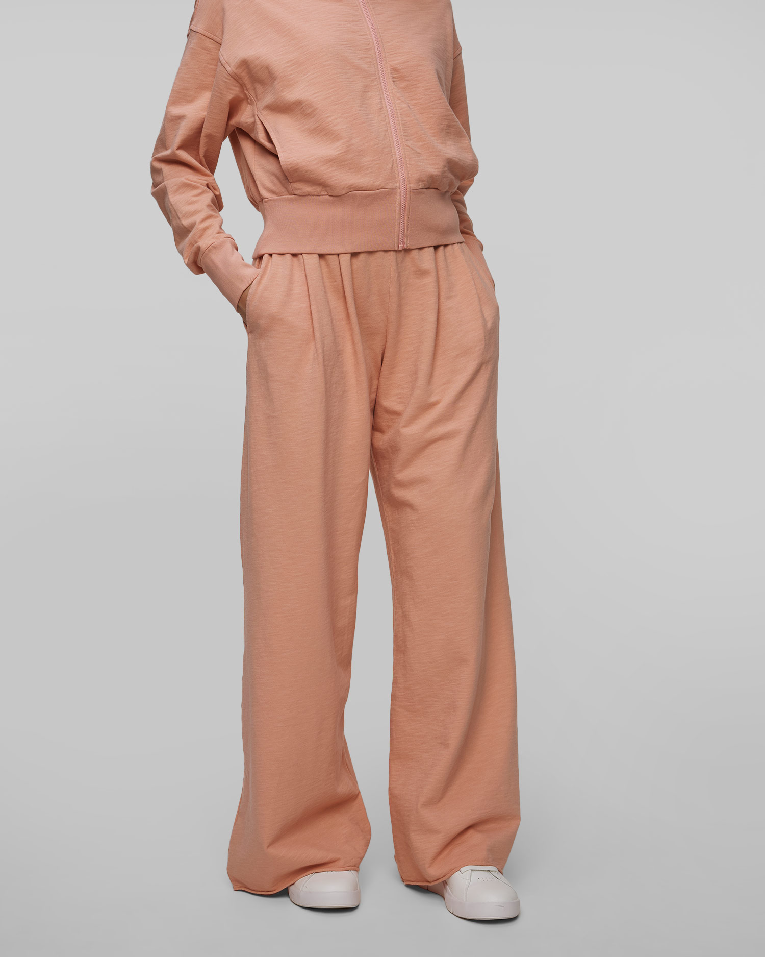 Pantaloni de trening palazzo pentru femei Deha