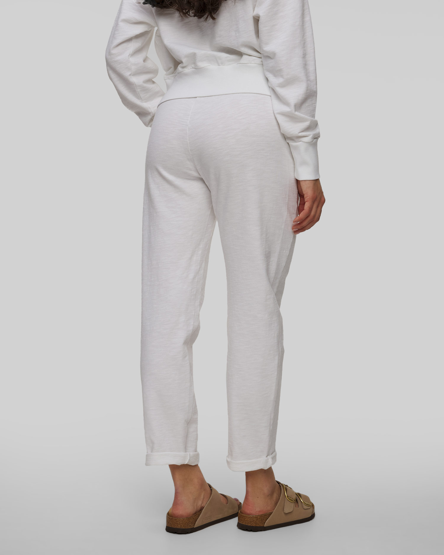 Pantalon de survêtement blanc pour femmes Deha