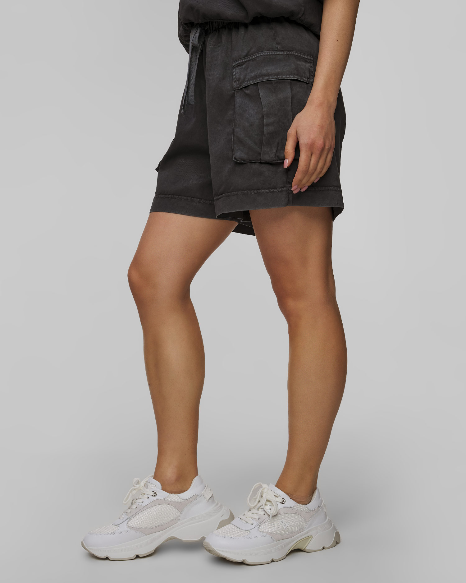 Dámske kapsáčové šortky z lyocellu Deha