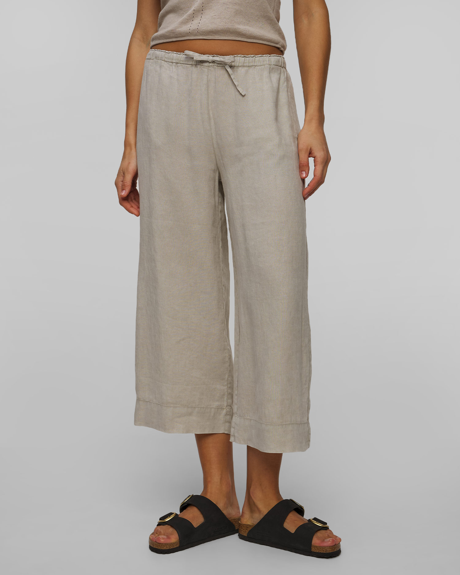 Deha Leinen-Culottes für Damen in Beige