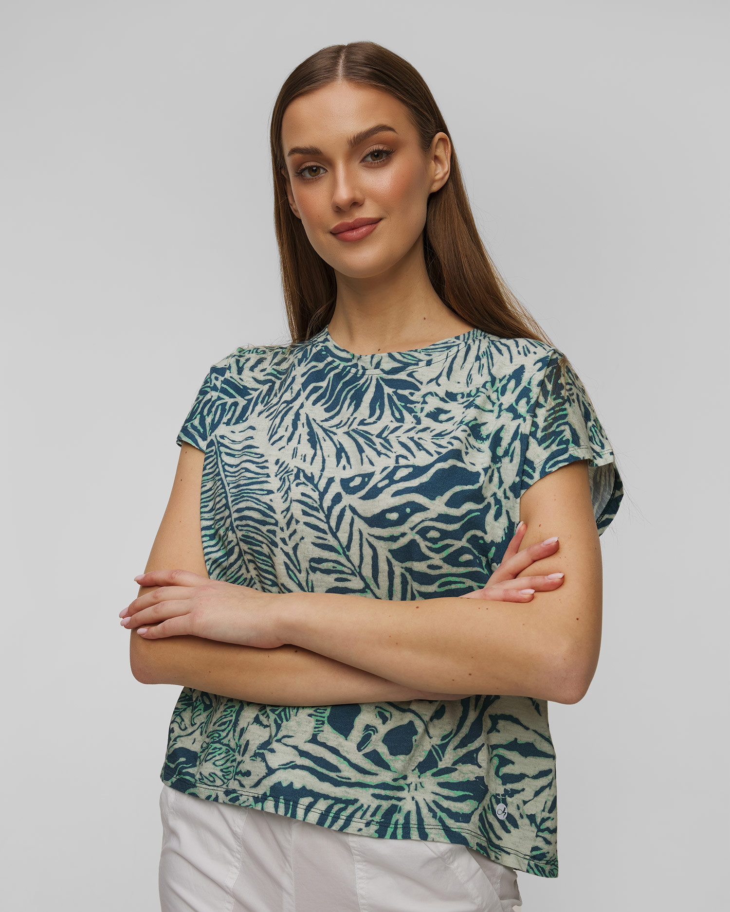 Women's top Deha flamme