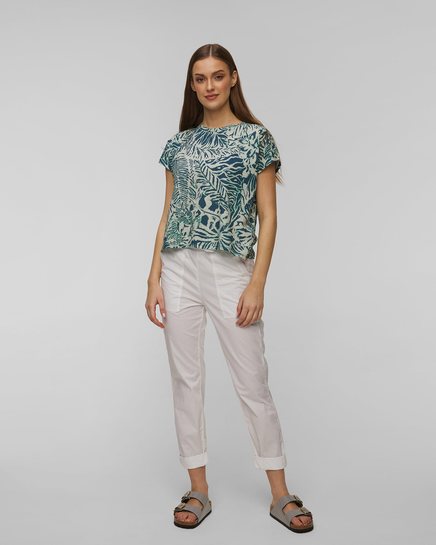 Women's top Deha flamme