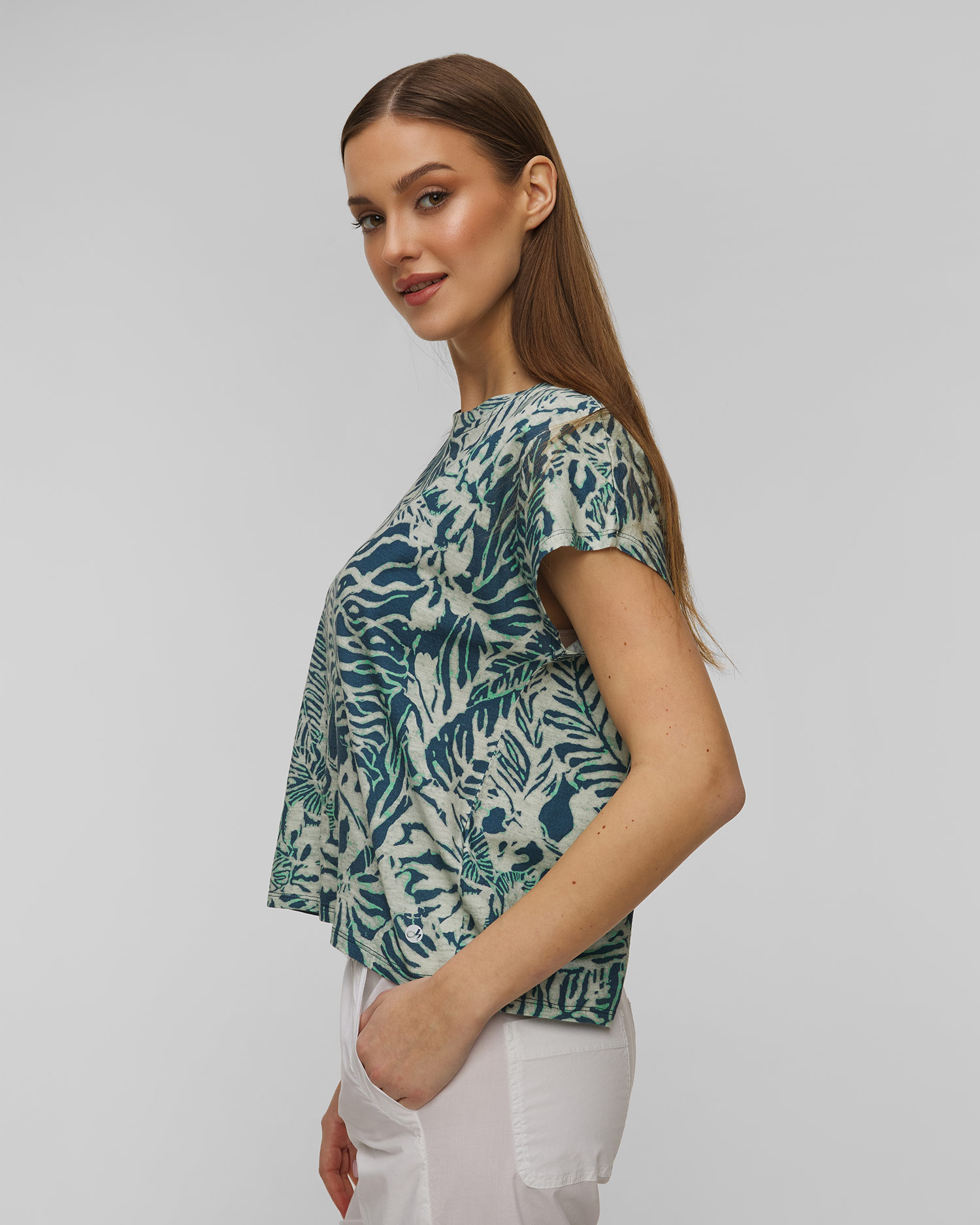 Women's top Deha flamme