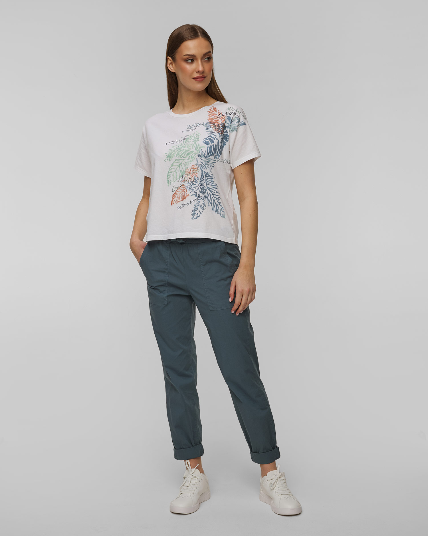 T-shirt en coton biologique pour femmes Deha
