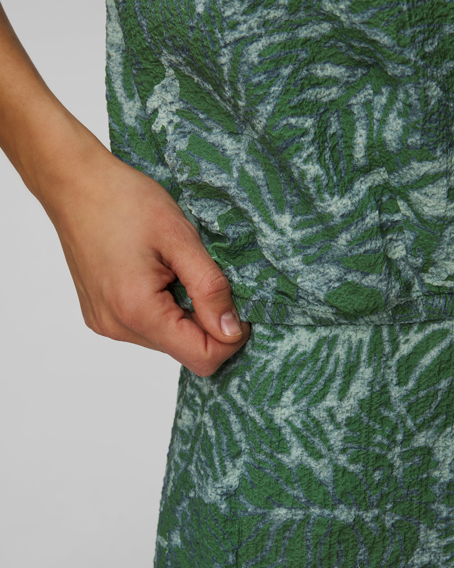 Top seersucker damski Deha