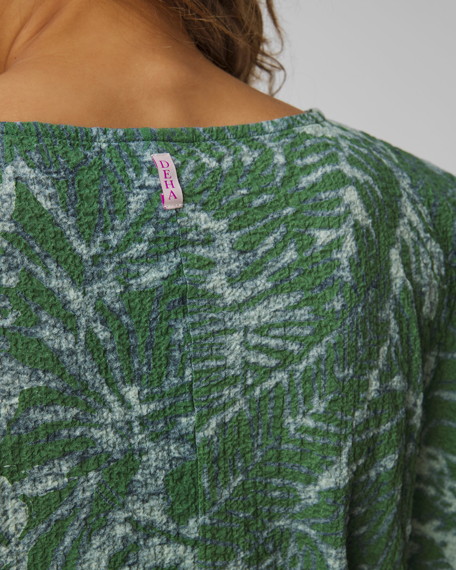 Top seersucker damski Deha