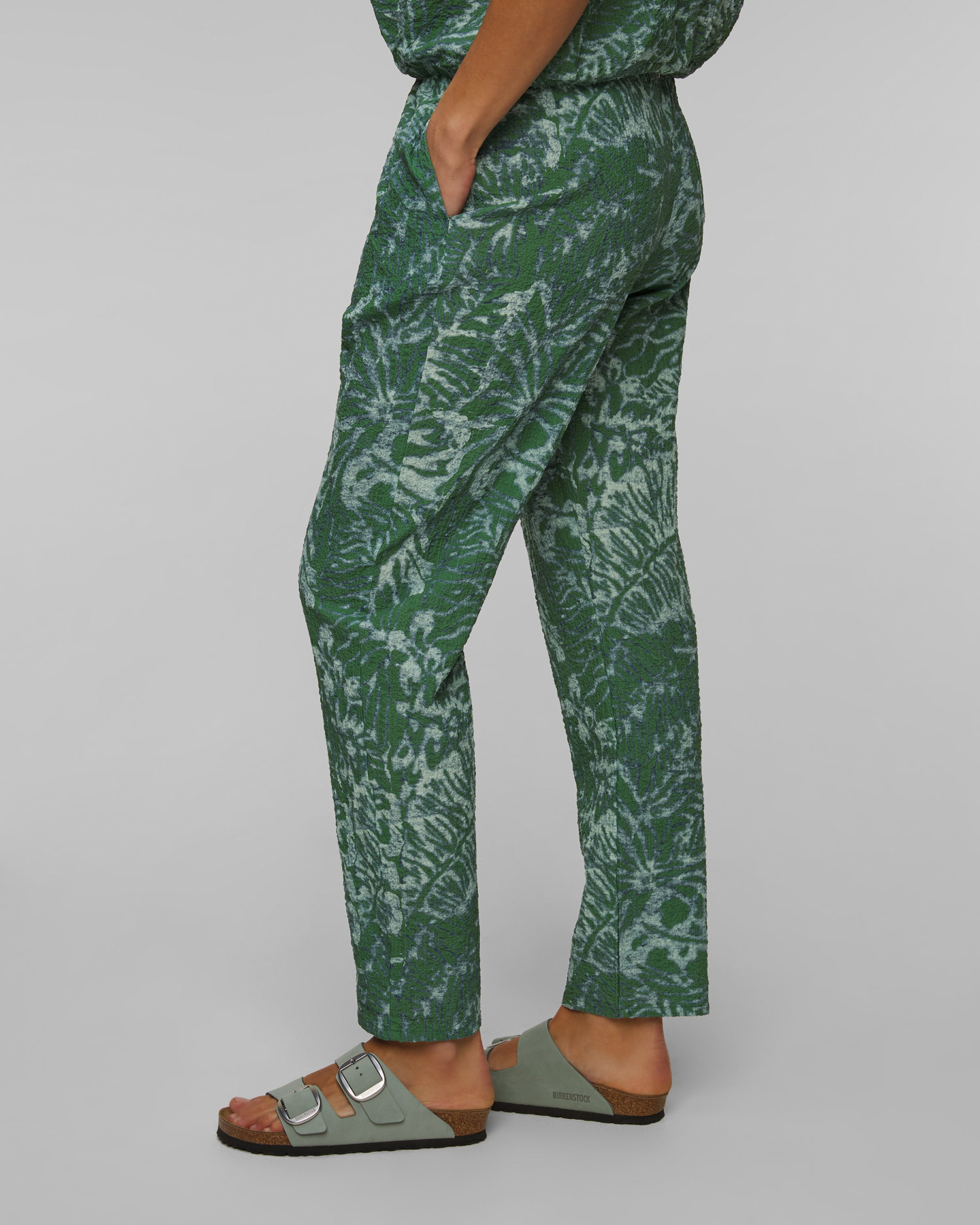 Pantaloni seersucker da donna Deha