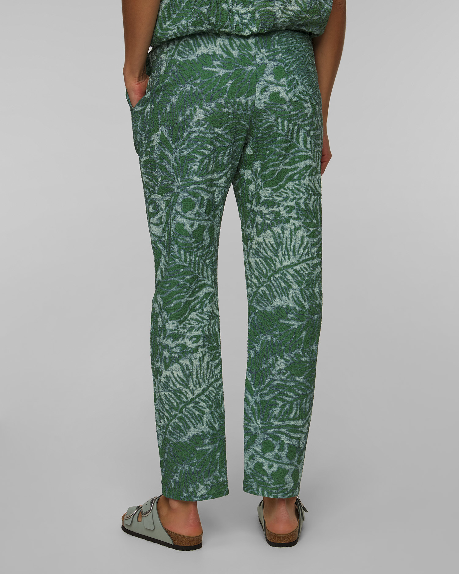 Pantaloni seersucker da donna Deha