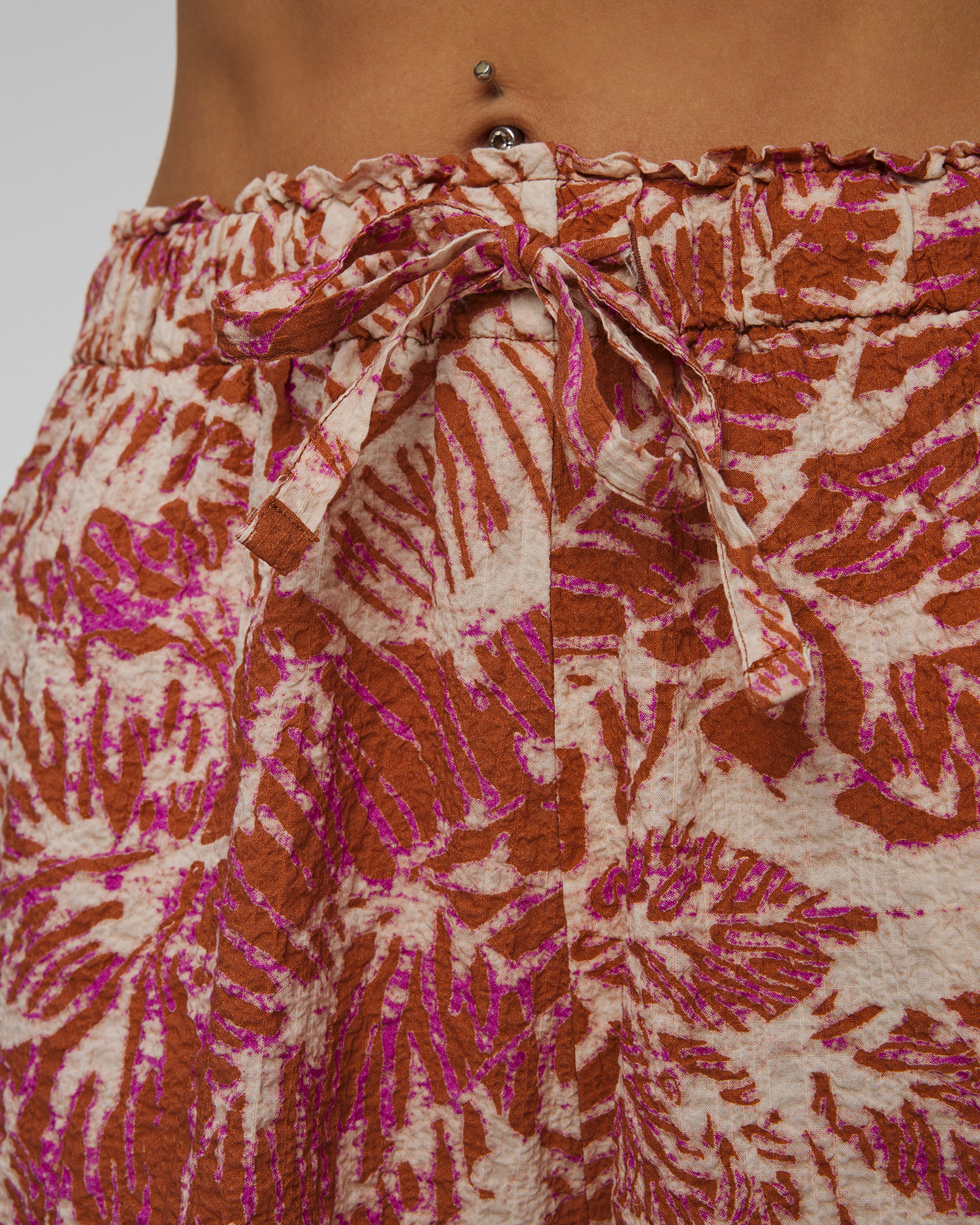 Shorts seersucker da donna Deha 