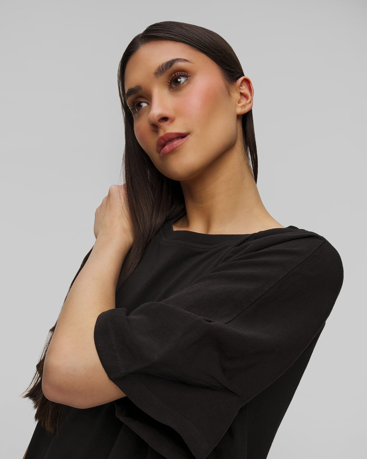 Robe d'été noire Deha