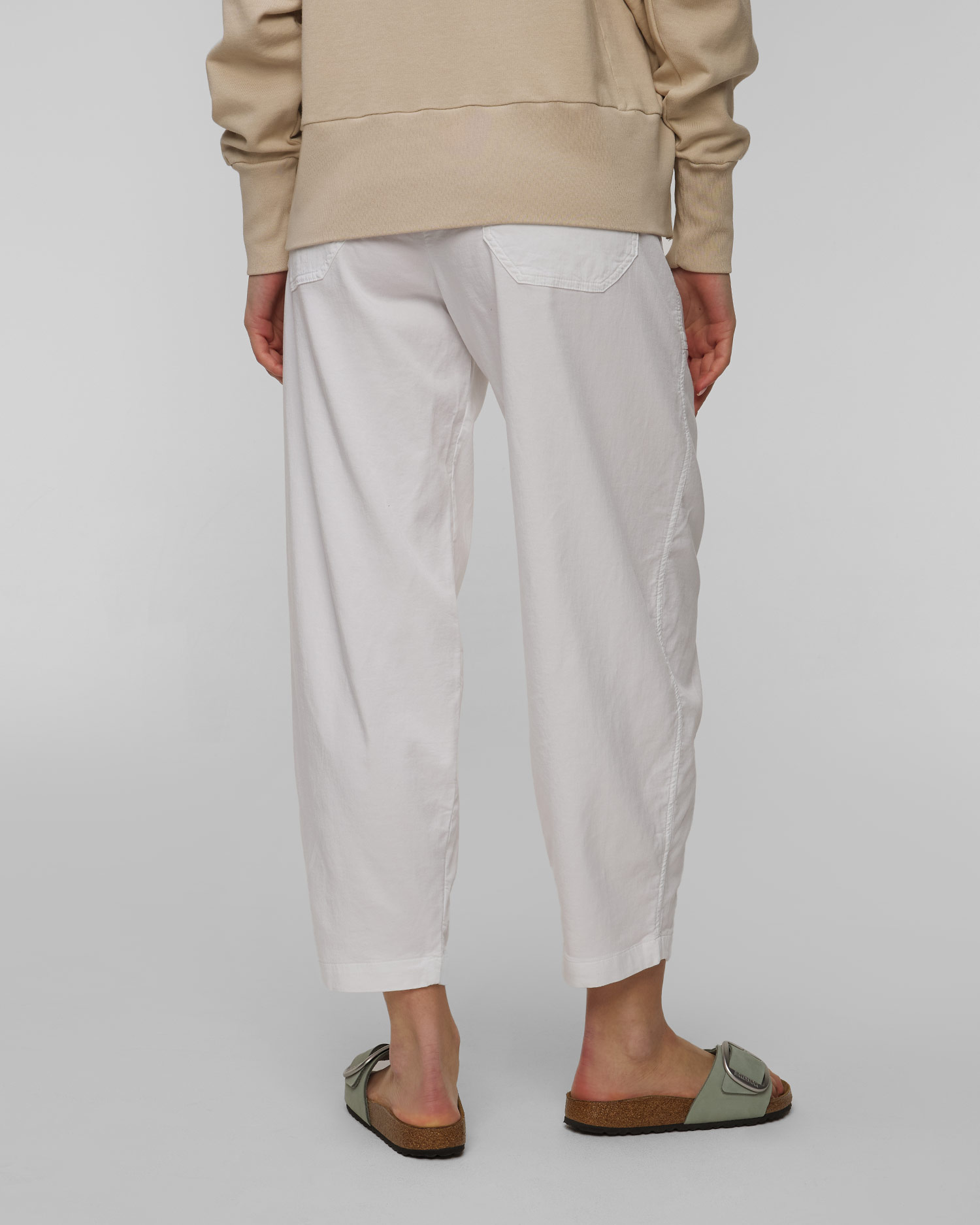 Bílé dámské kalhoty Deha