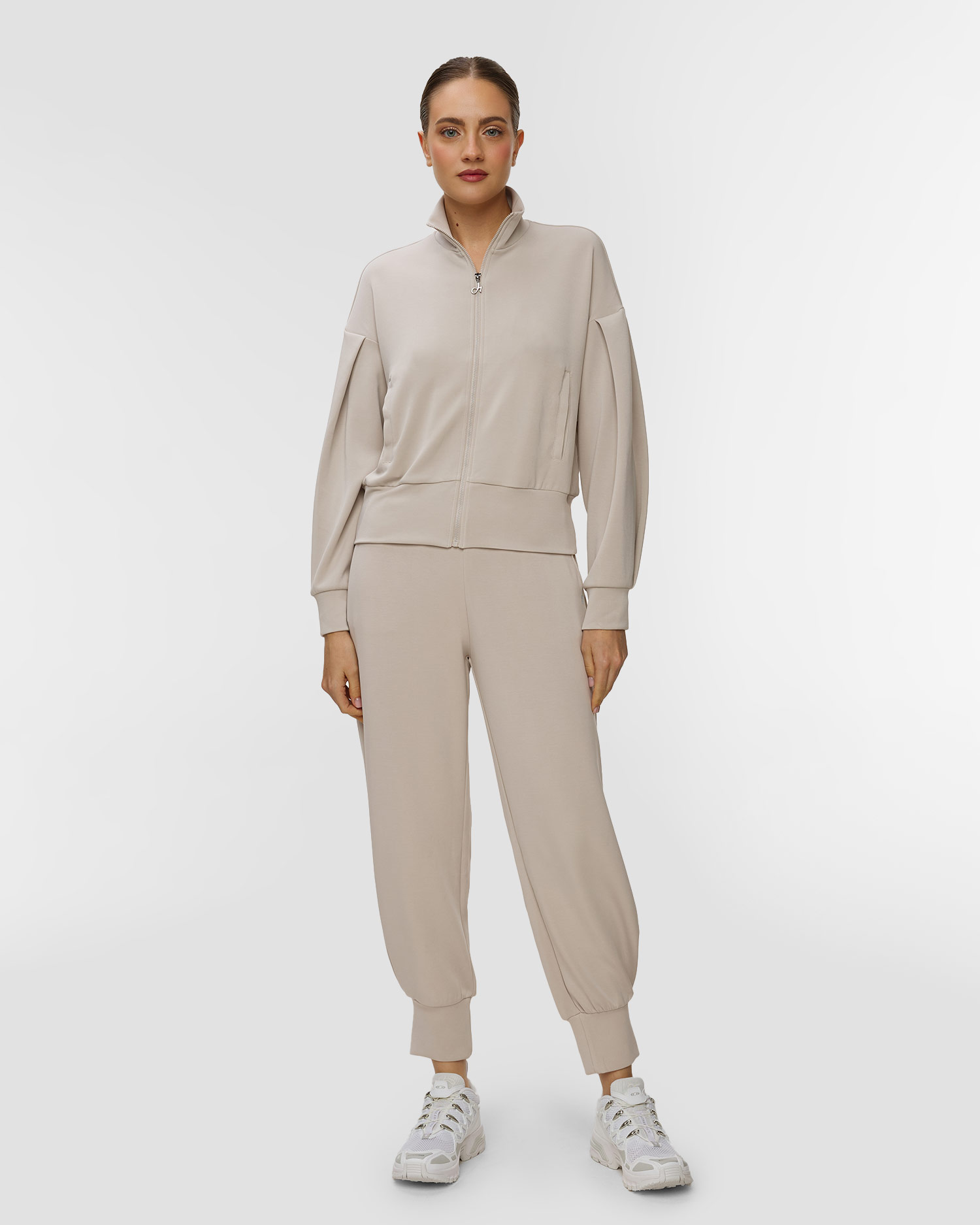 Bluza rozpinana z modalu damska Deha