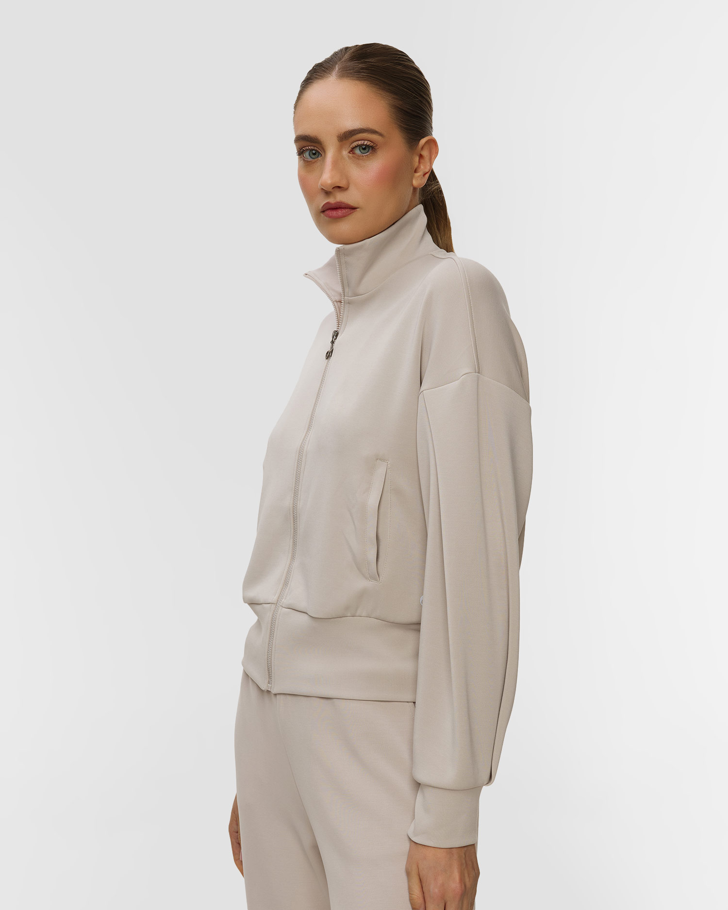 Bluza rozpinana z modalu damska Deha