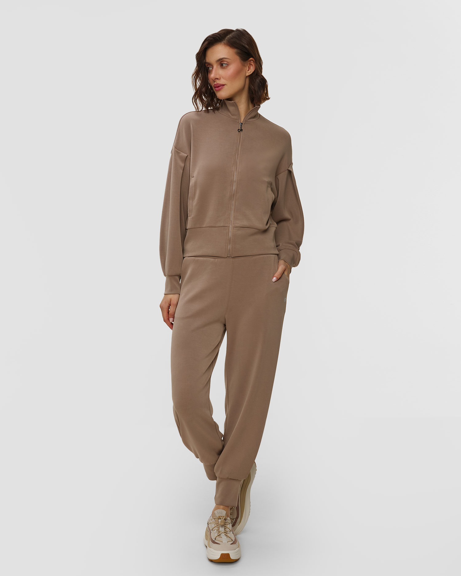 Bluza rozpinana z modalu damska Deha