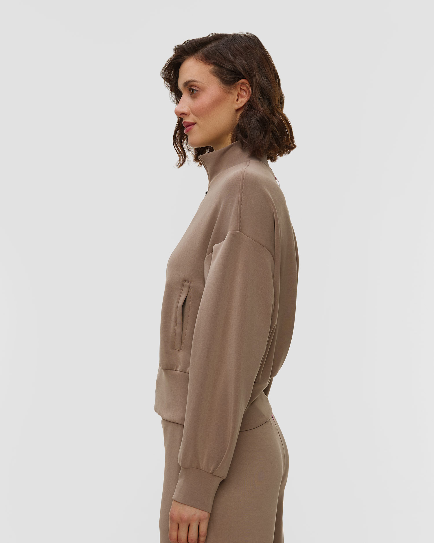Bluza rozpinana z modalu damska Deha