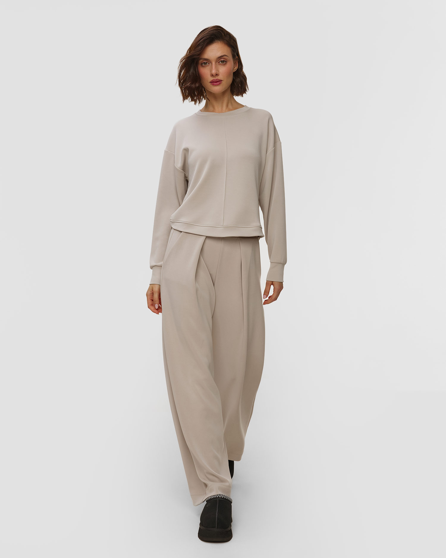 Deha Damen Palazzo Jogginghose aus Modal