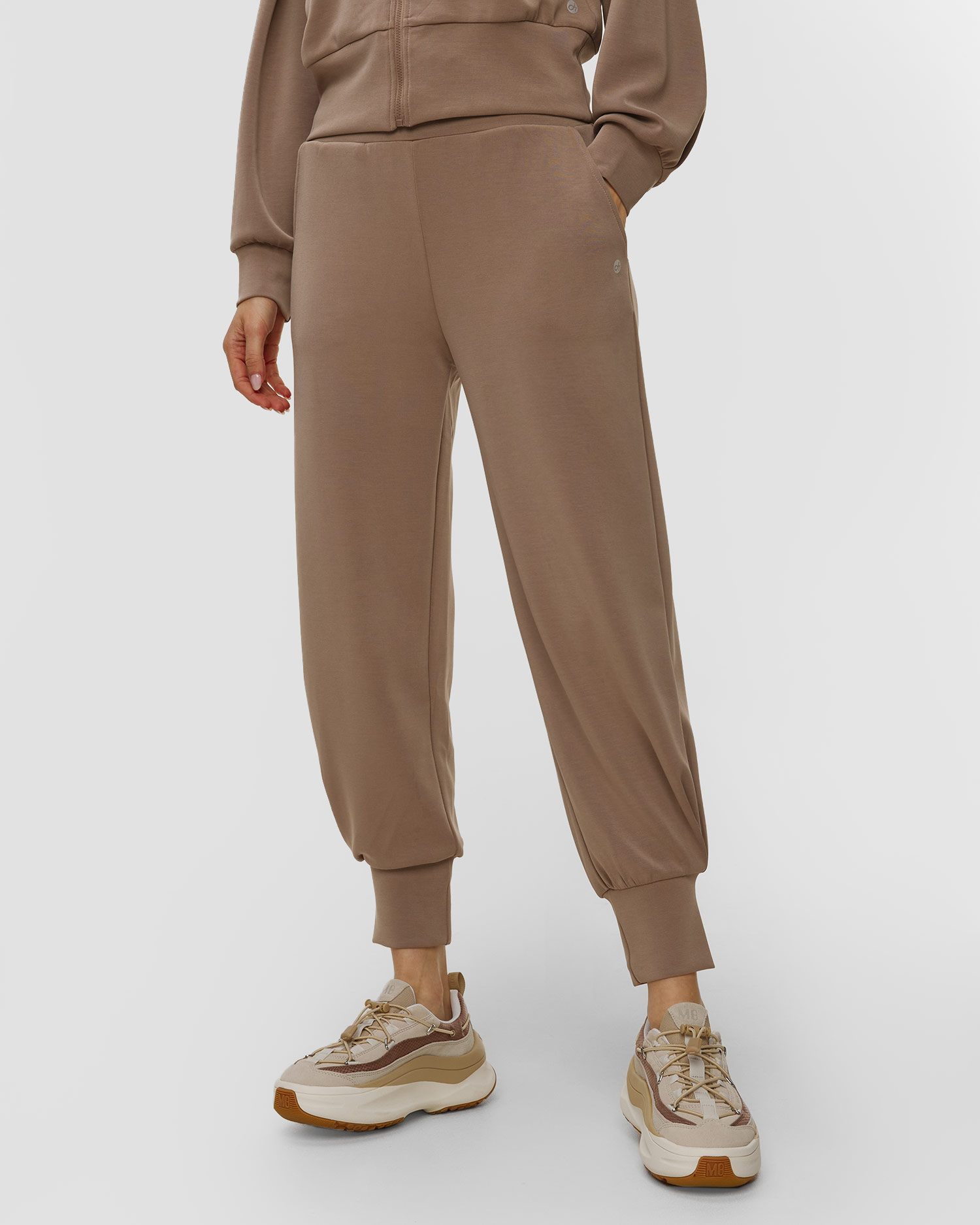 Deha Damenhose mit Modal in Braun