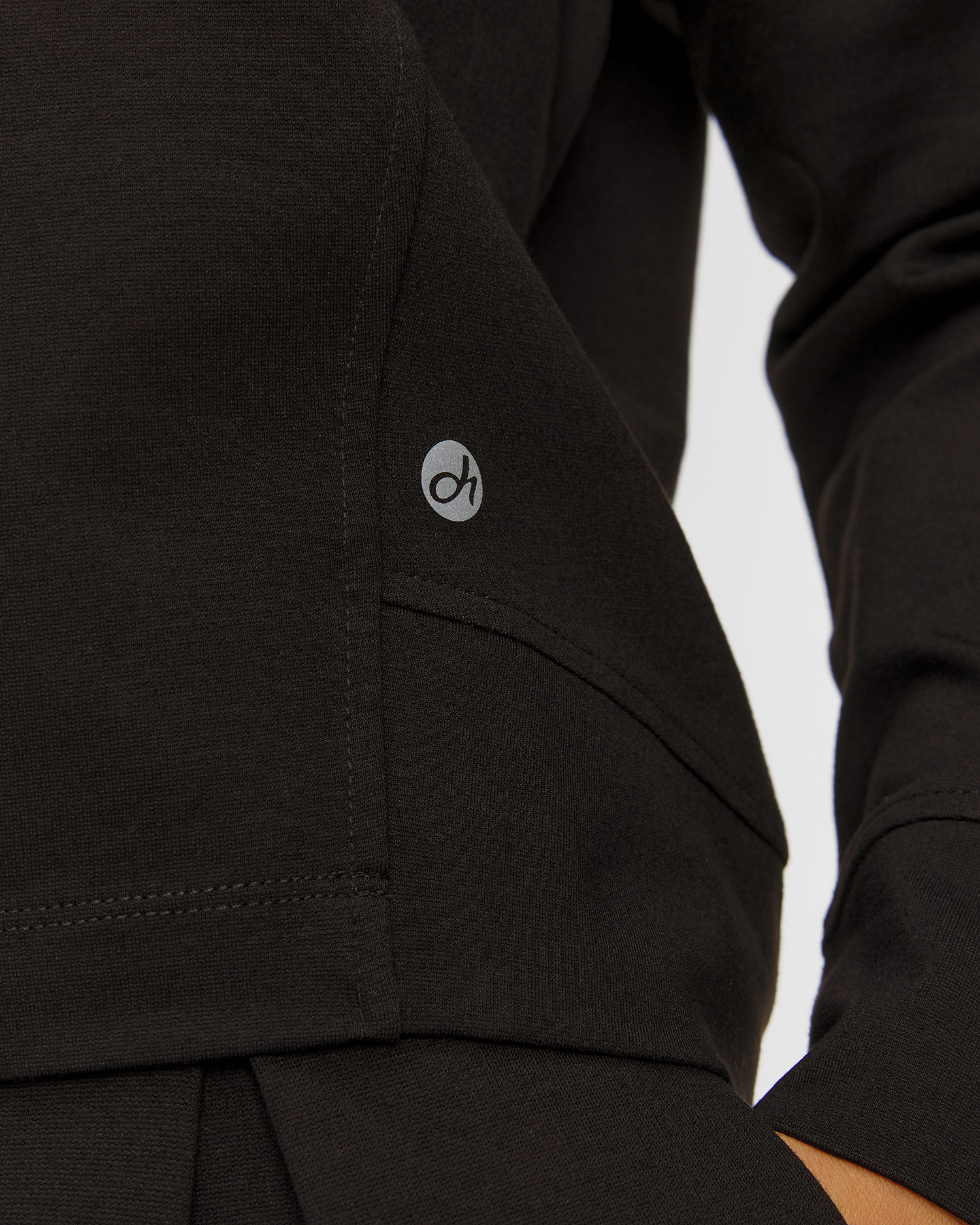 Deha Damen-Sweatshirt in Schwarz