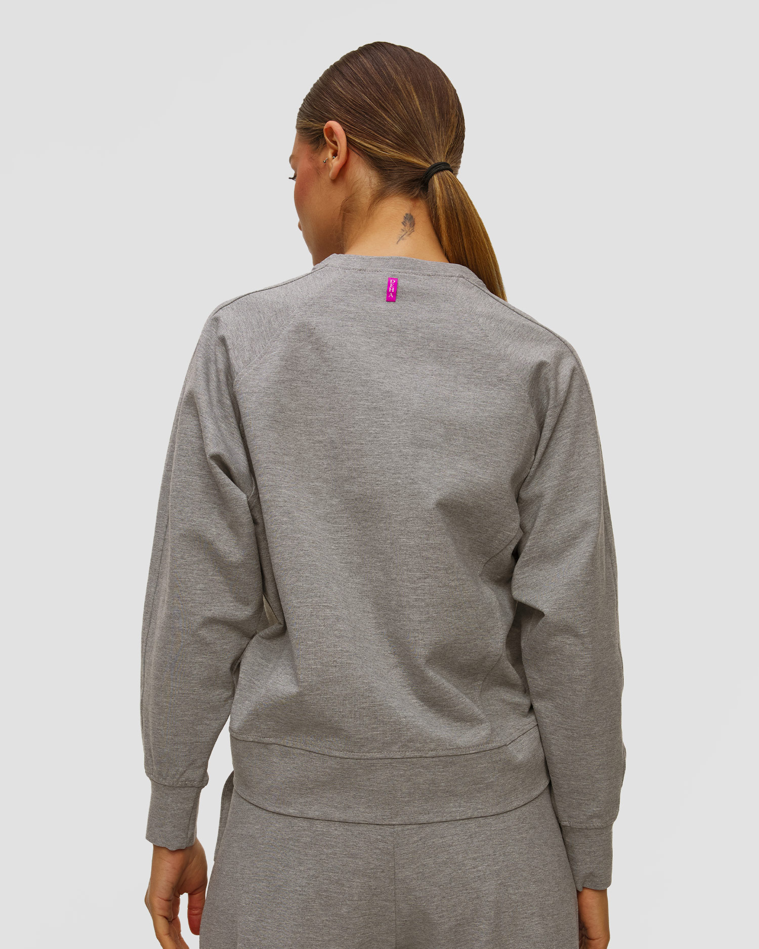 Deha Damen-Sweatshirt in Grau