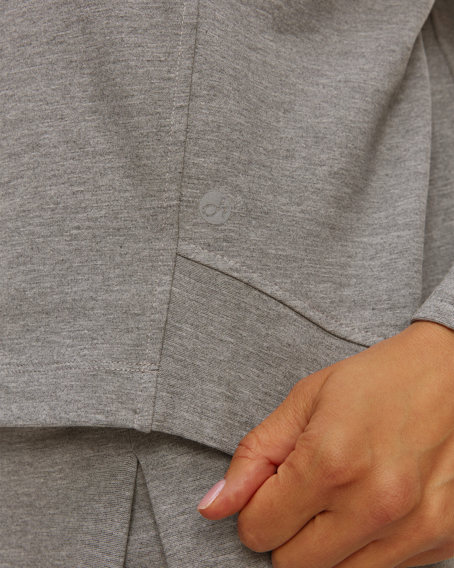 Women's grey sweatshirt Deha