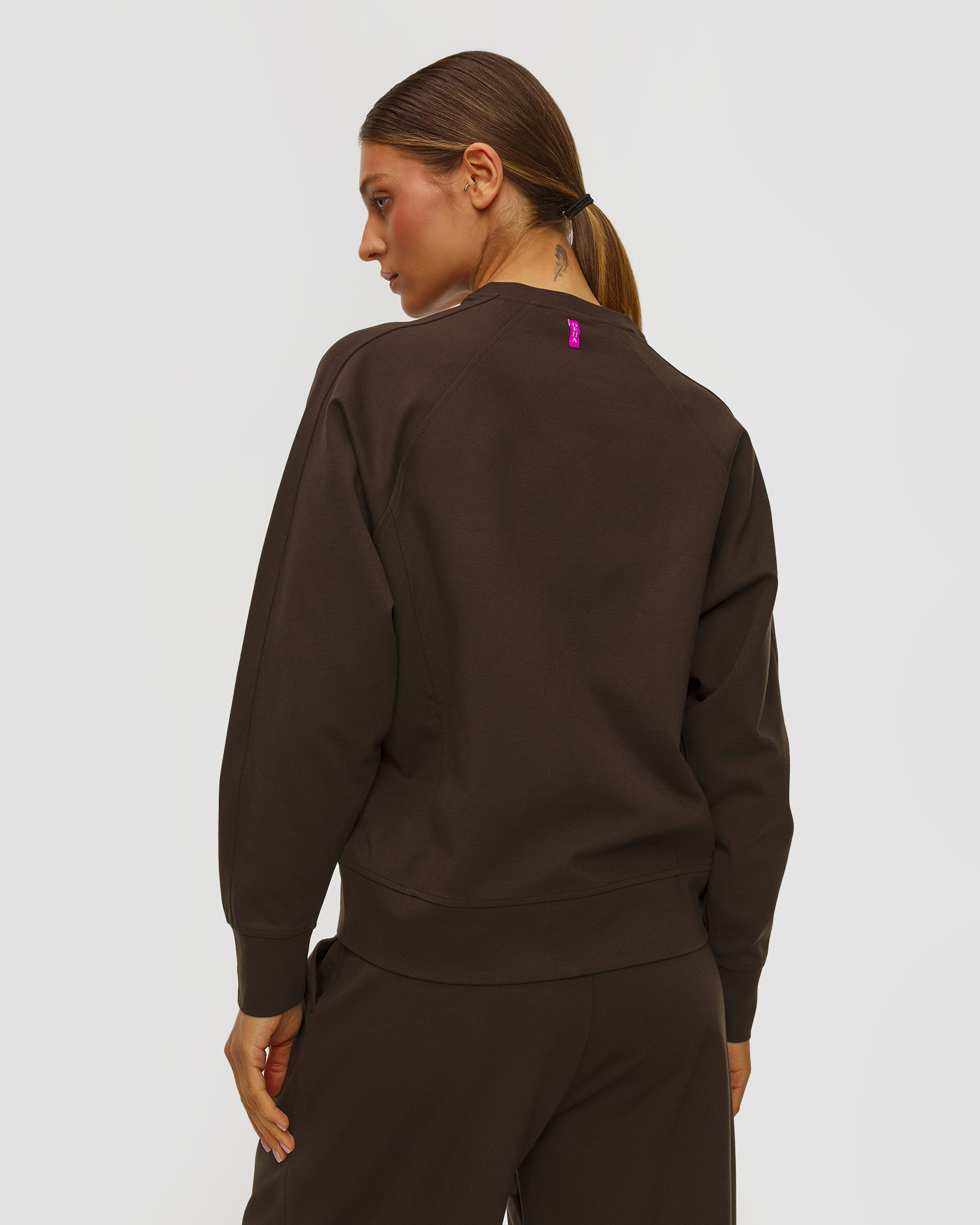 Deha Damen-Sweatshirt in Braun