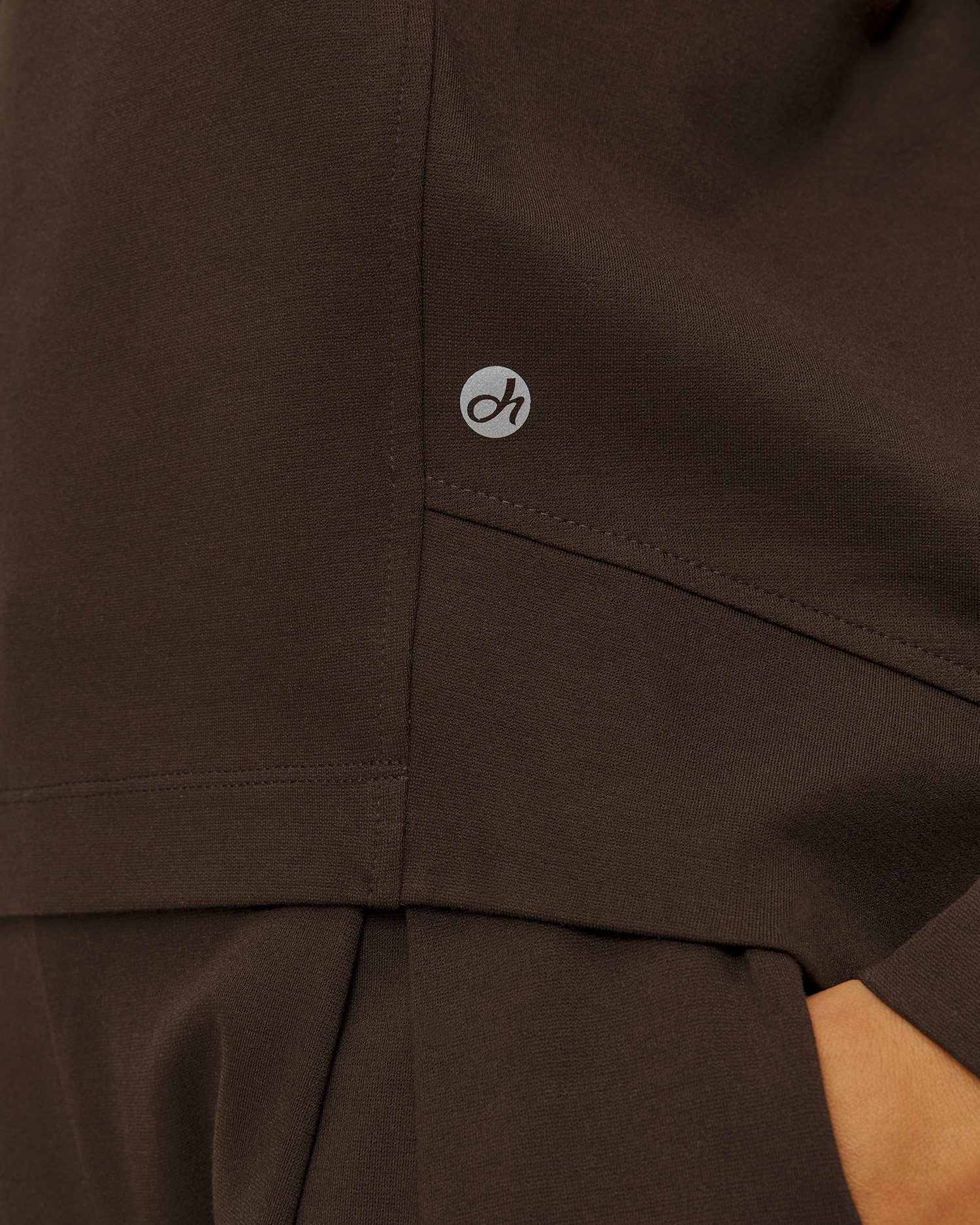 Deha Damen-Sweatshirt in Braun