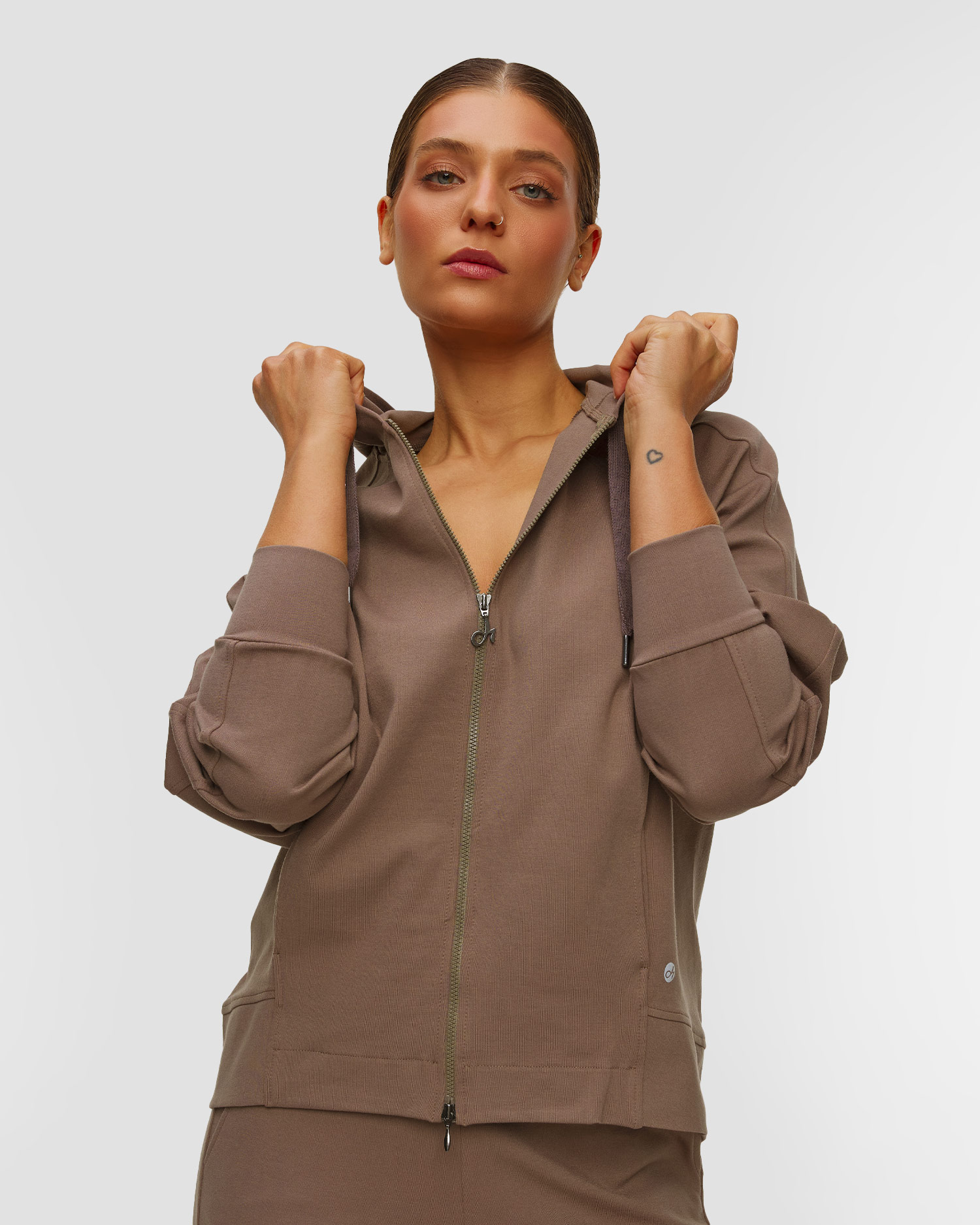 Deha Kapuzensweatshirt für Damen in Braun