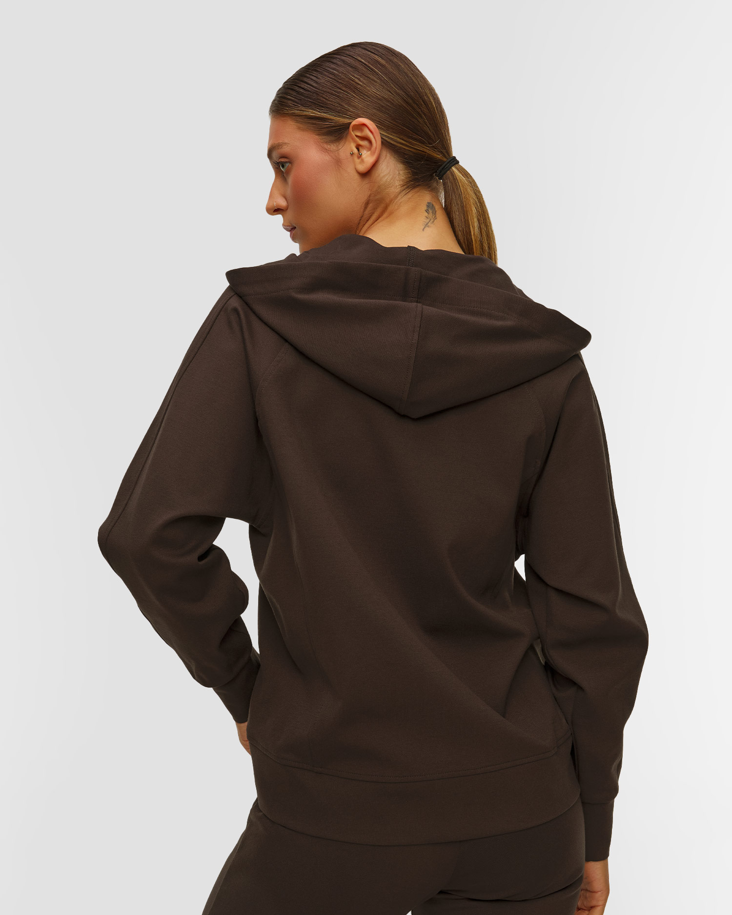 Deha Kapuzensweatshirt für Damen in Dunkelbraun