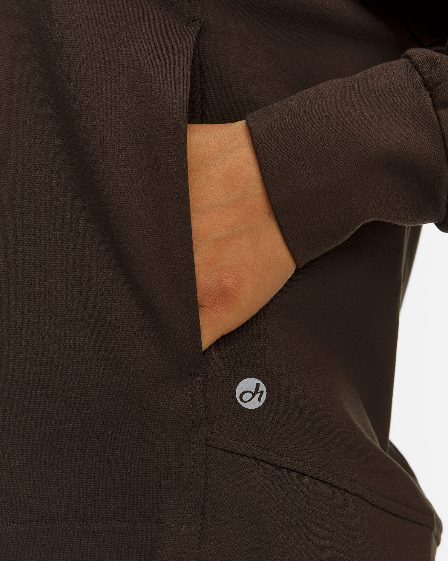 Deha Kapuzensweatshirt für Damen in Dunkelbraun