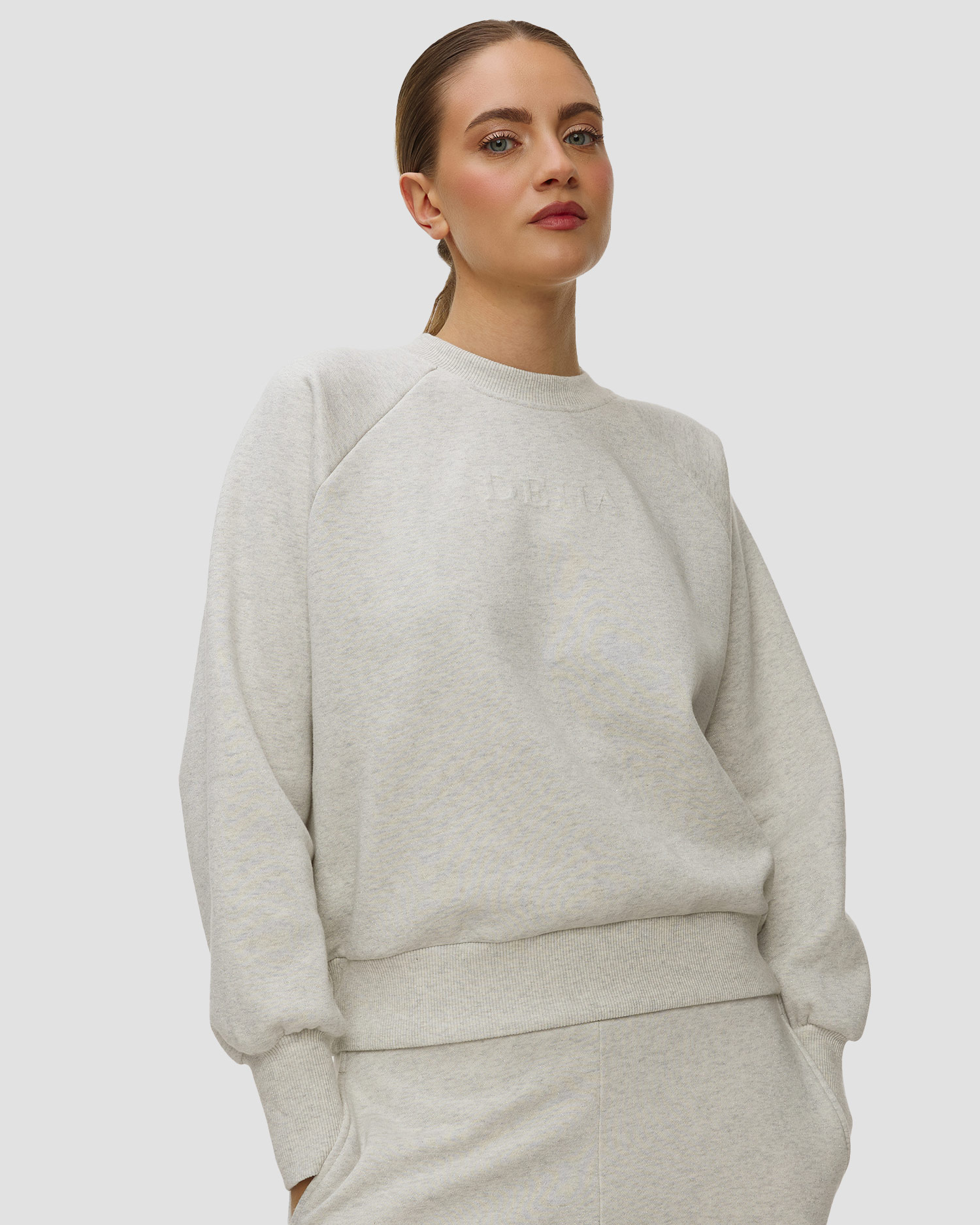 Deha Damen-Sweatshirt in Grau