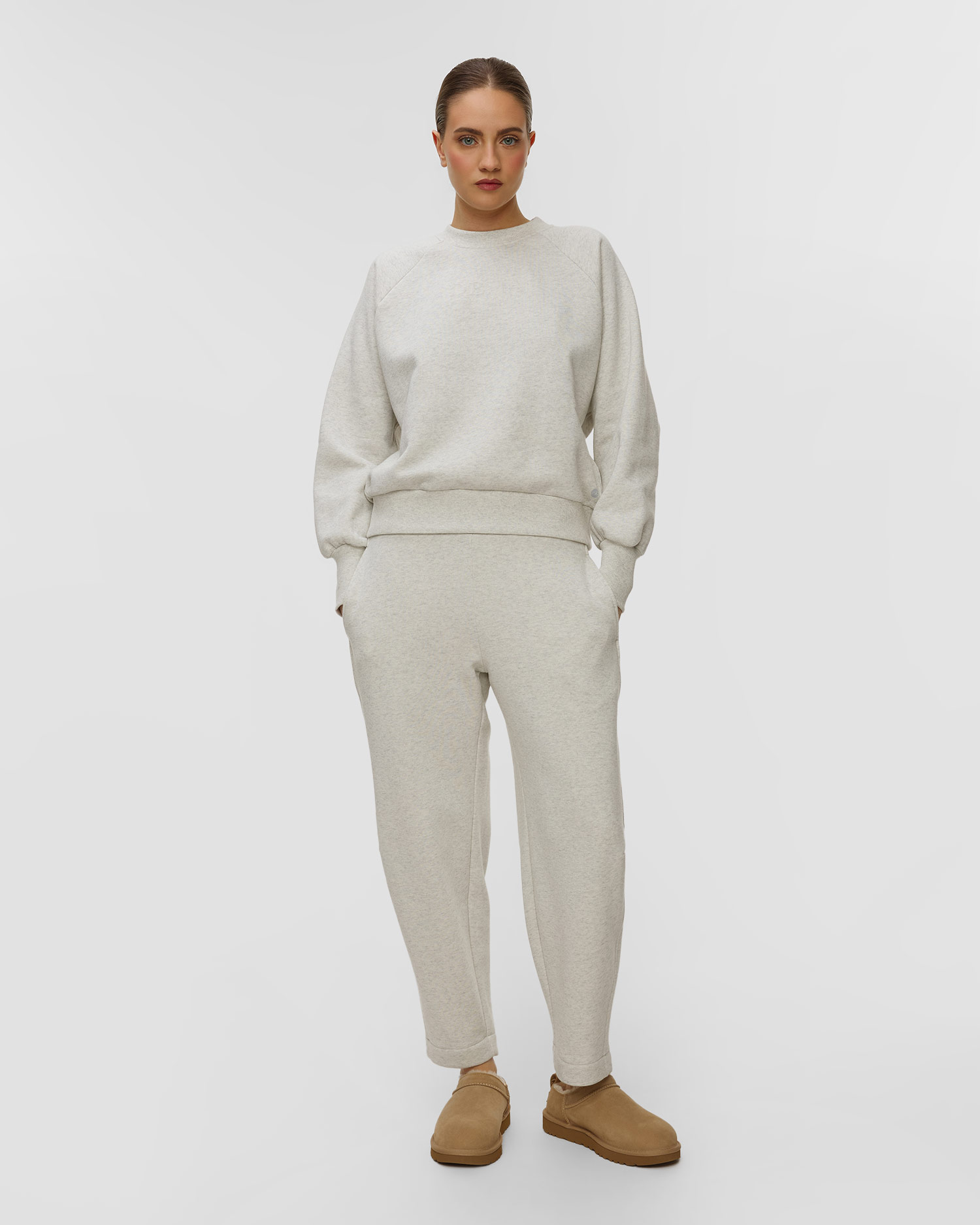 Deha Damen-Sweatshirt in Grau