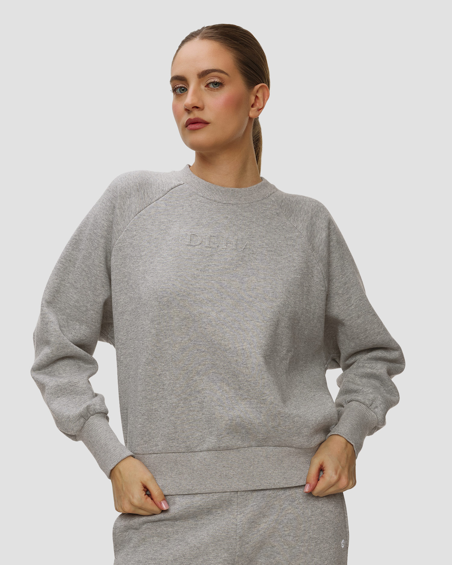Deha Damen-Sweatshirt in Grau