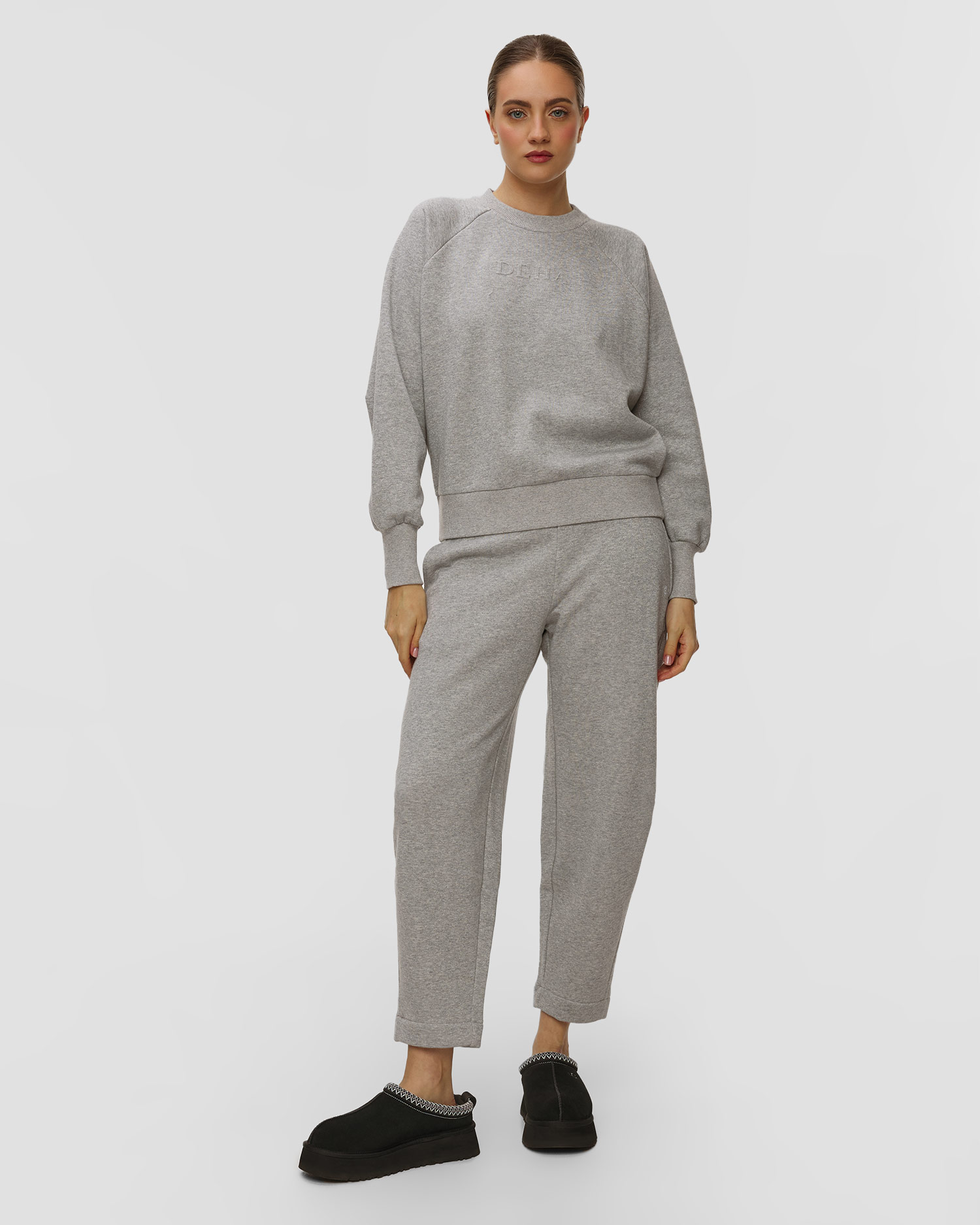 Deha Damen-Sweatshirt in Grau
