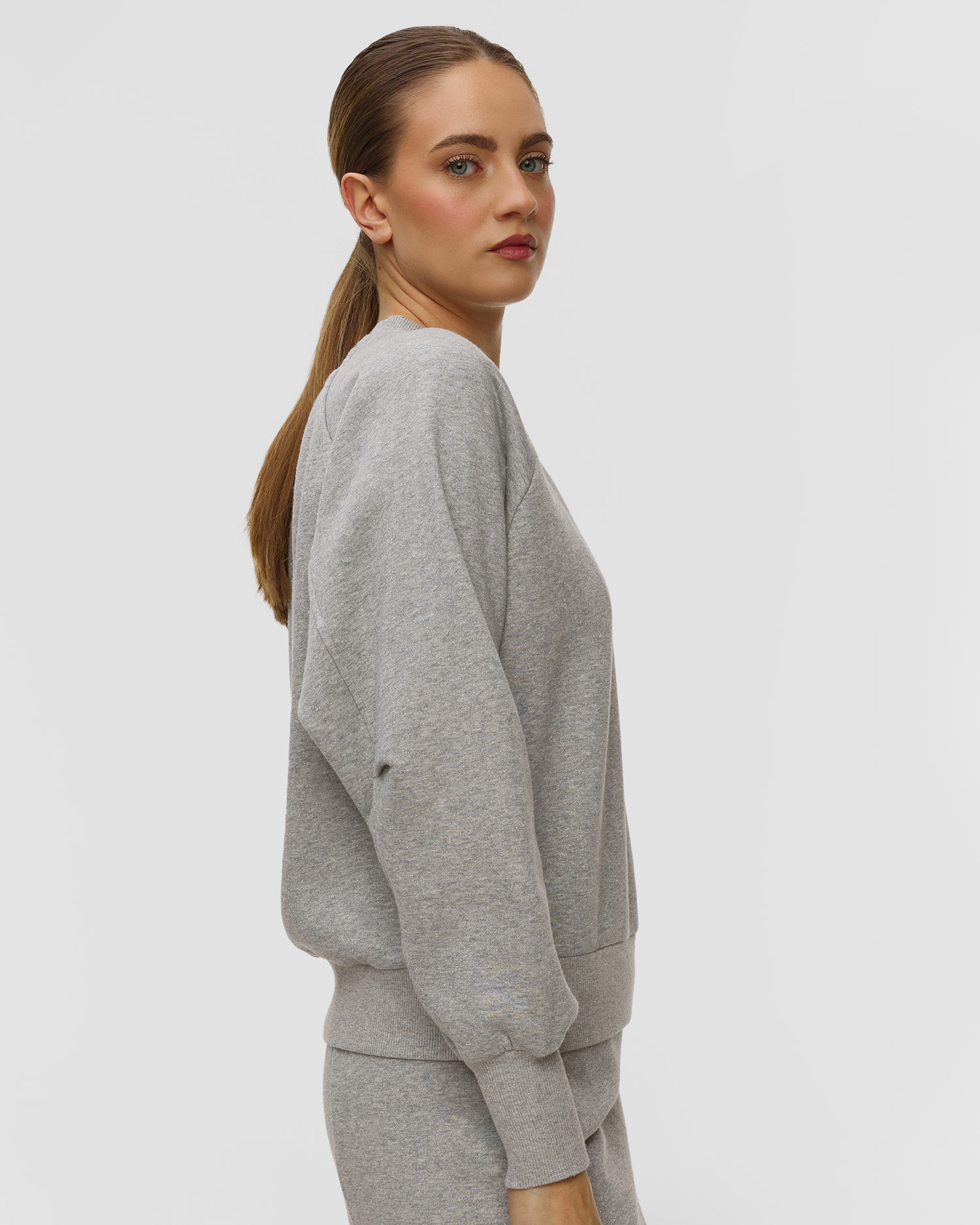 Deha Damen-Sweatshirt in Grau