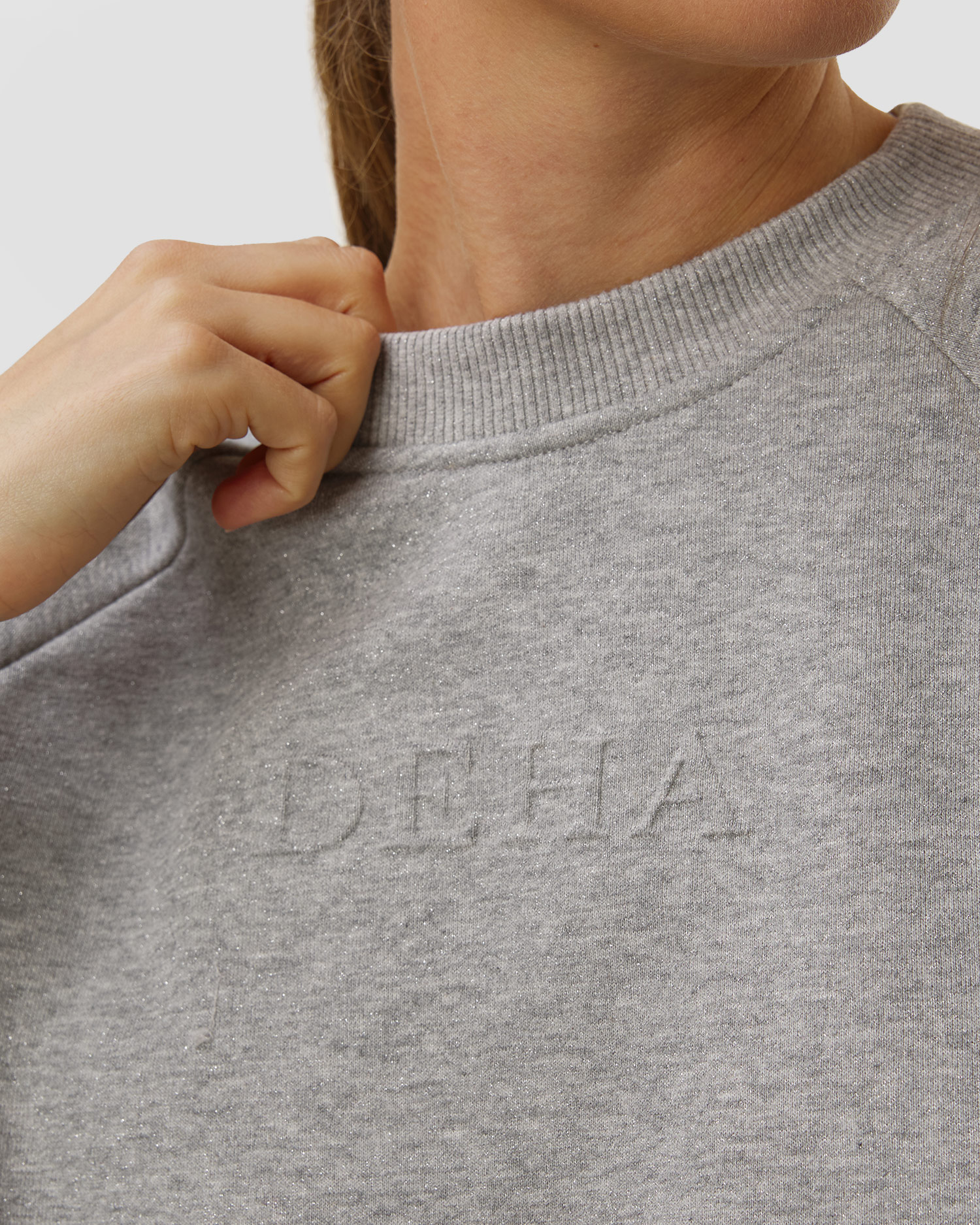 Deha Damen-Sweatshirt in Grau