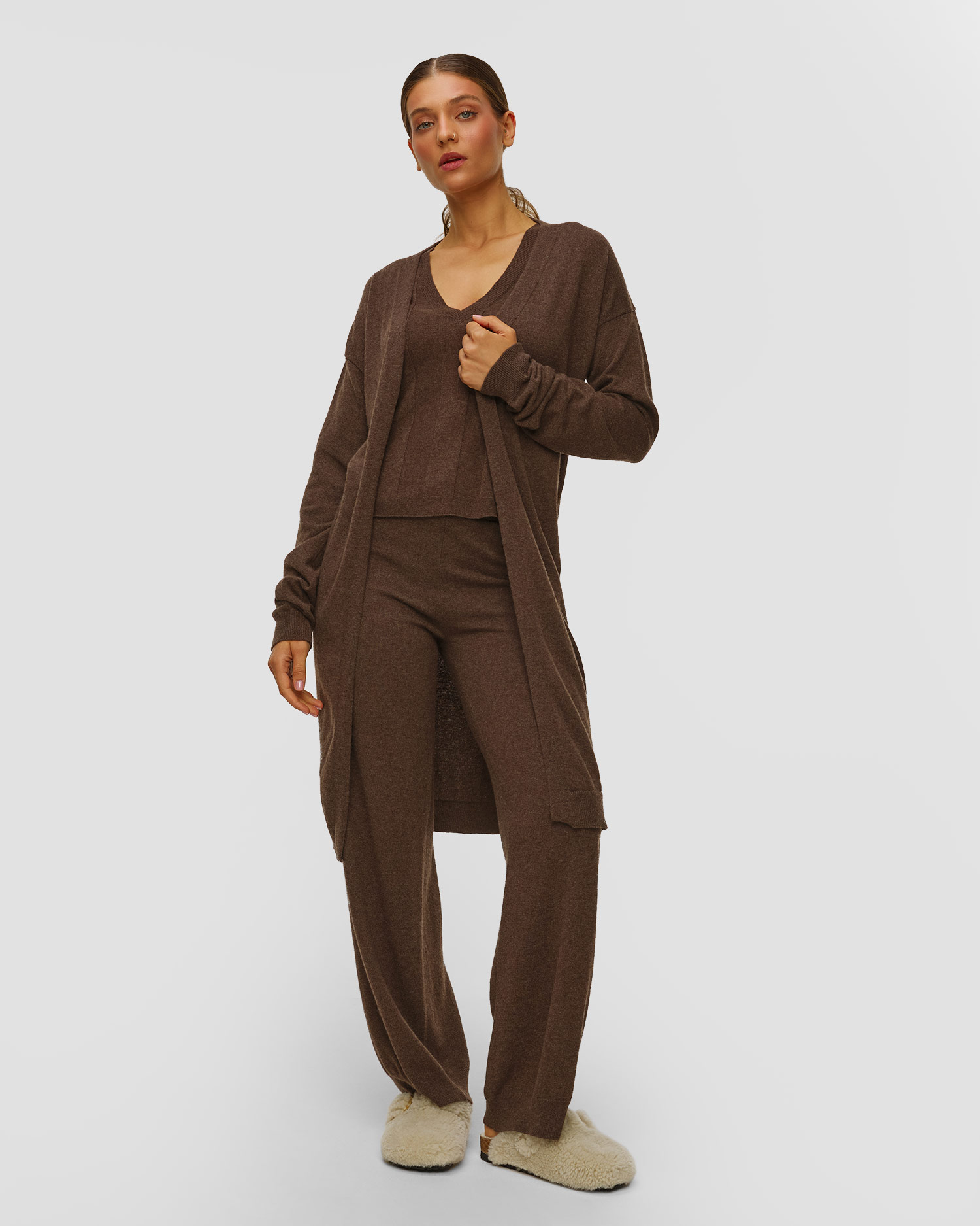 Deha Wollcardigan in Braun