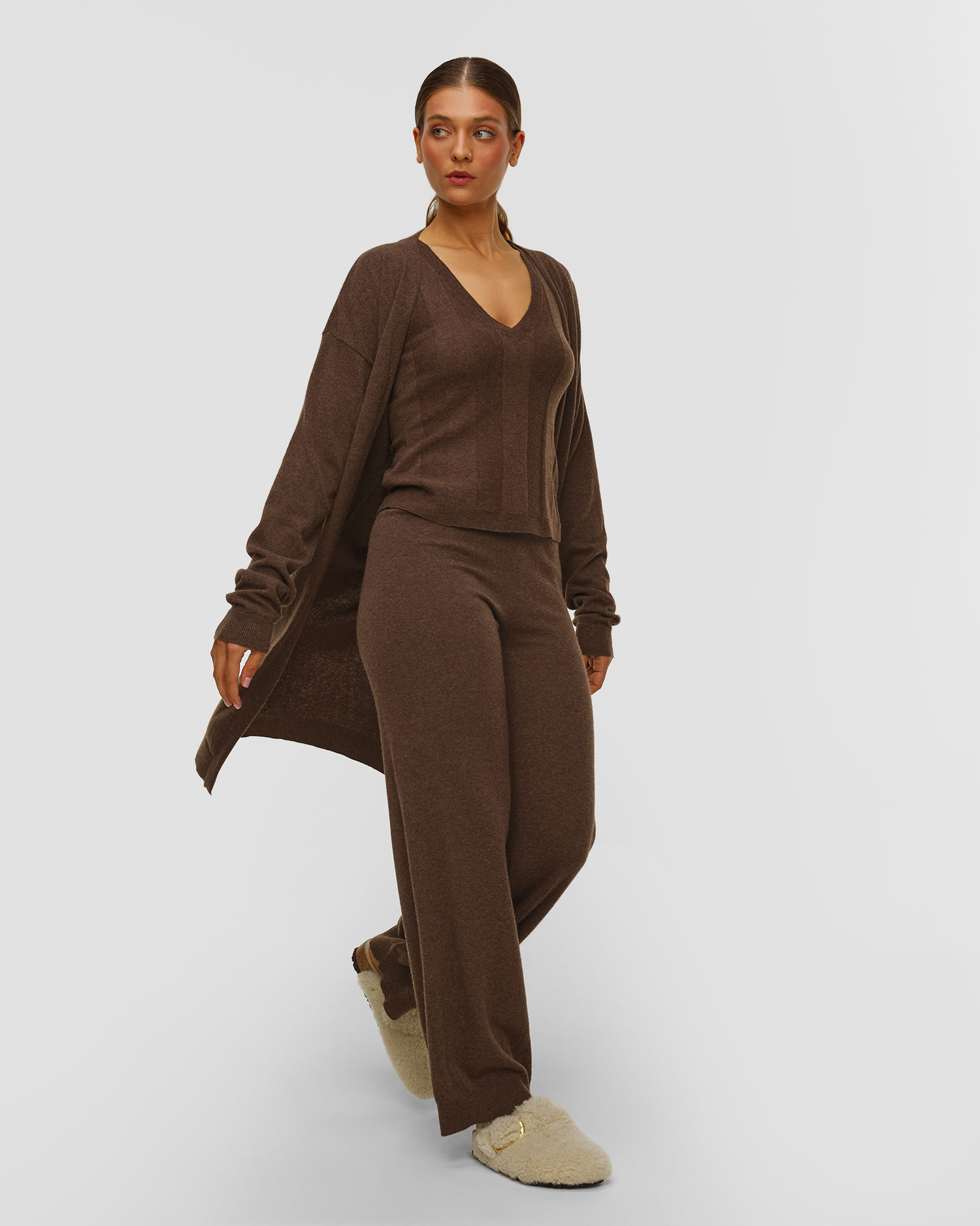 Deha Wollcardigan in Braun