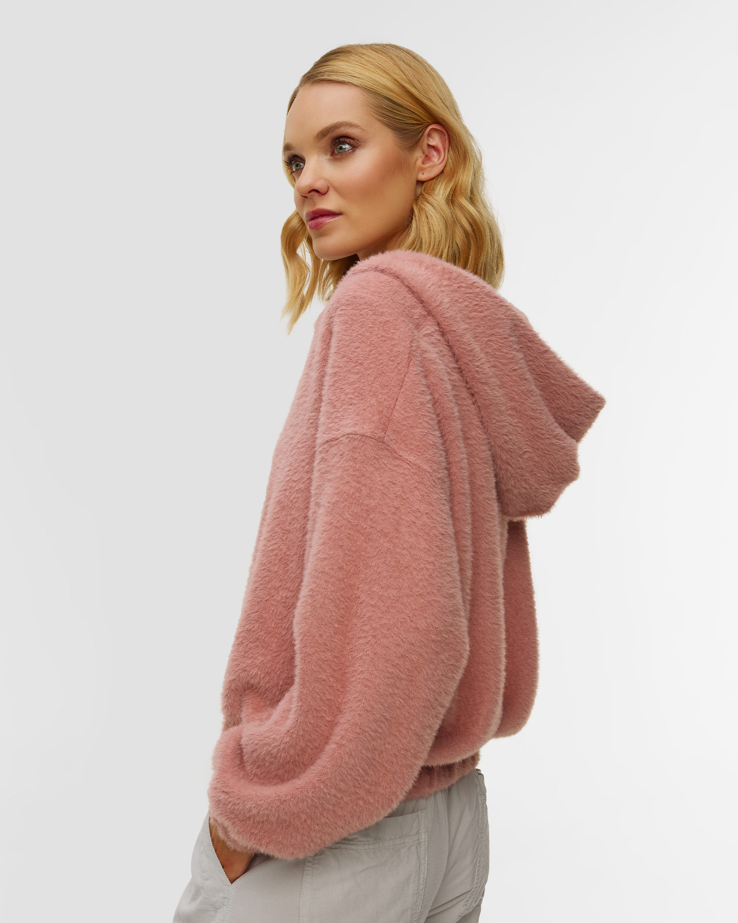 Women's pink hoodie Deha